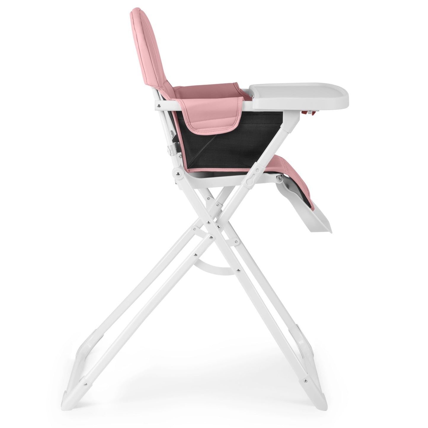 Nuco feeding chair white + pink