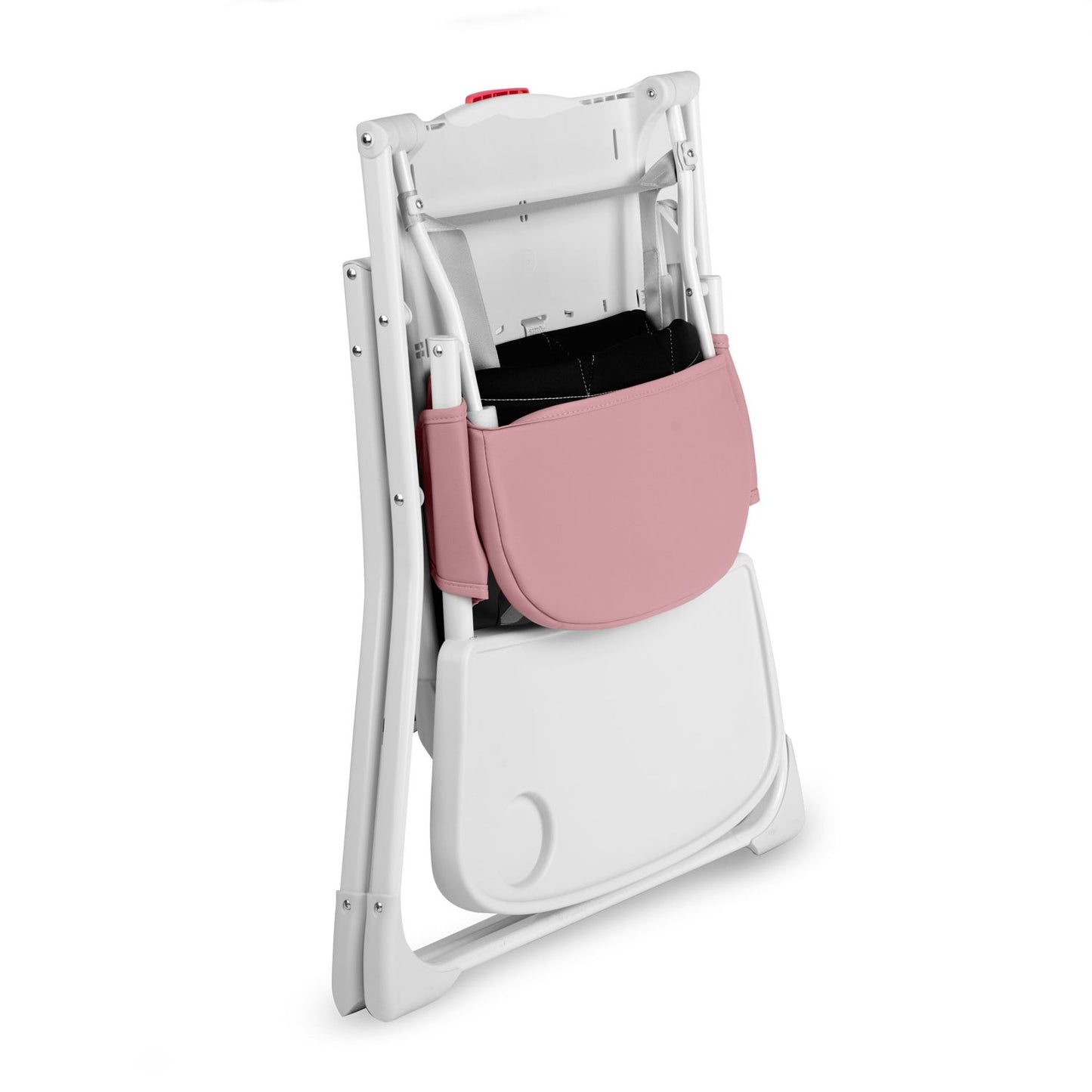 Nuco feeding chair white + pink