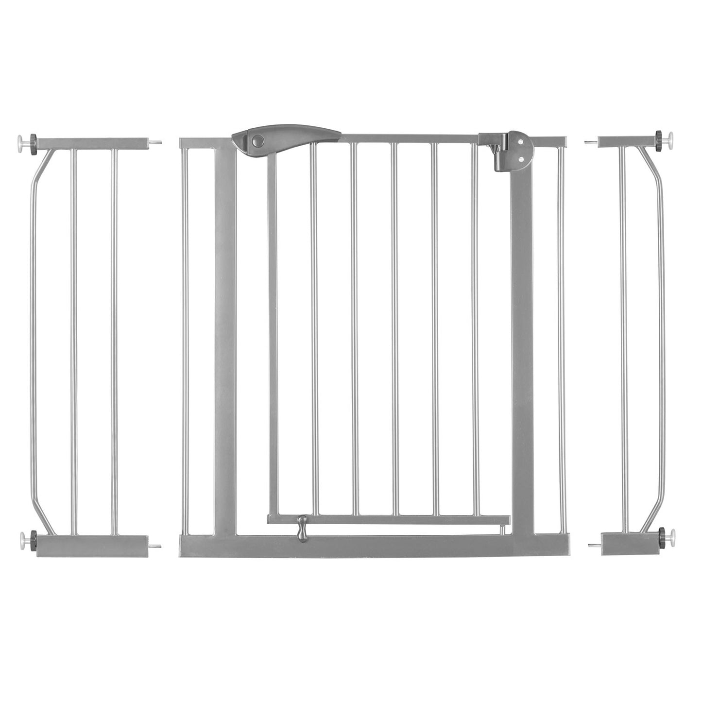 Nukido 718301 gray safety gate barrier