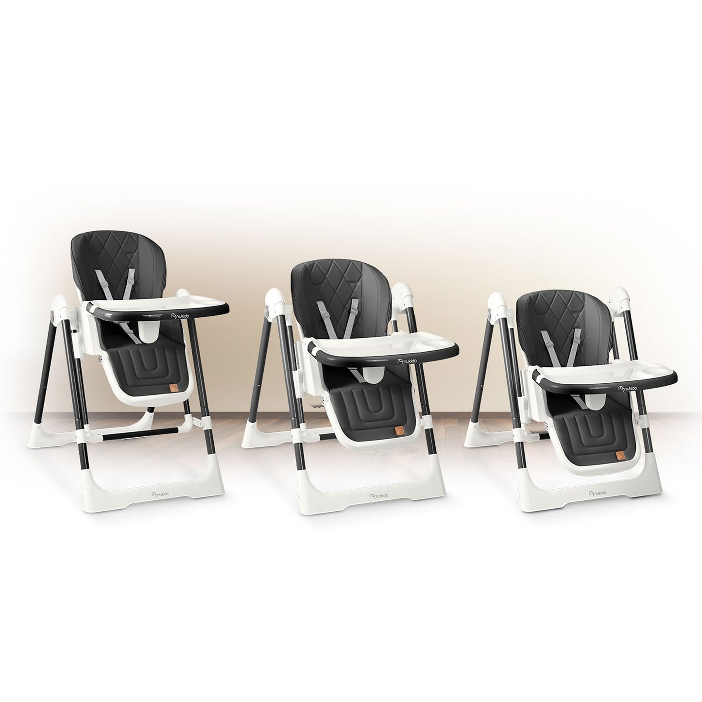 Nukido Elite feeding chair, black