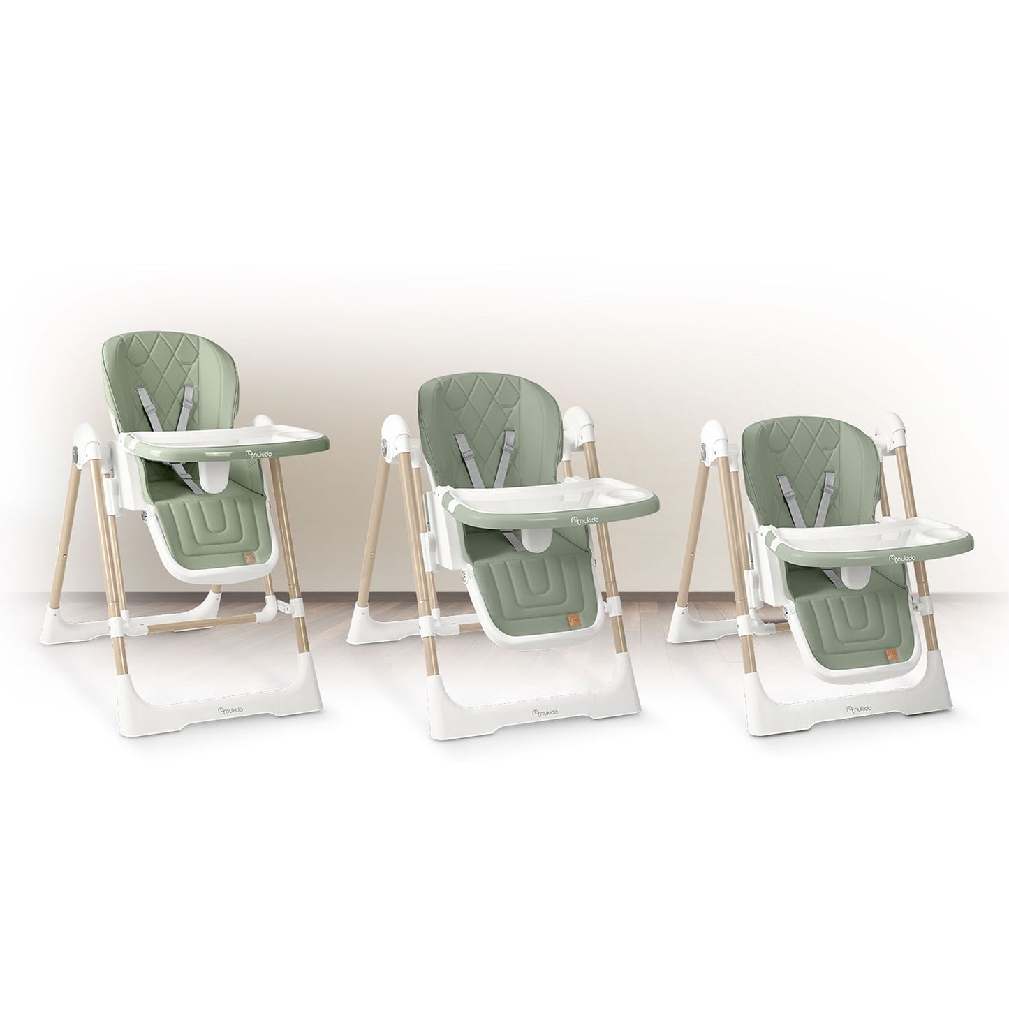 Nukido Elite feeding chair, green