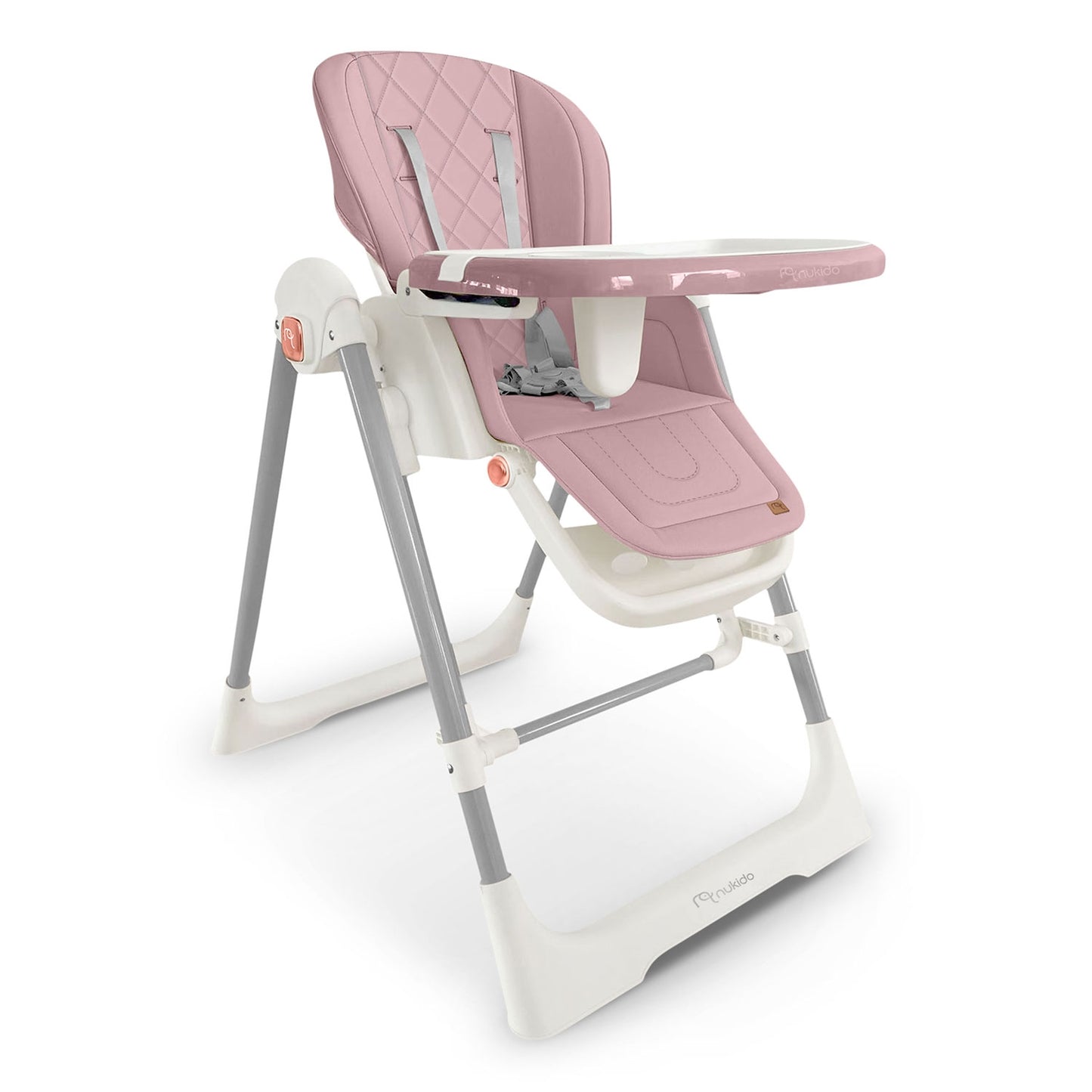 Nukido Elite feeding chair, pink