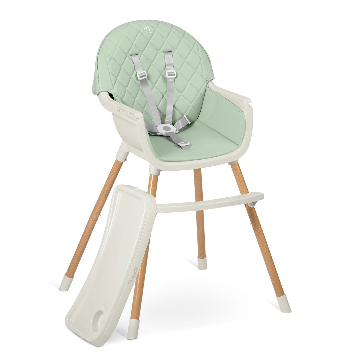 Nukido Lilo Dining Chair for Children, Mint Green