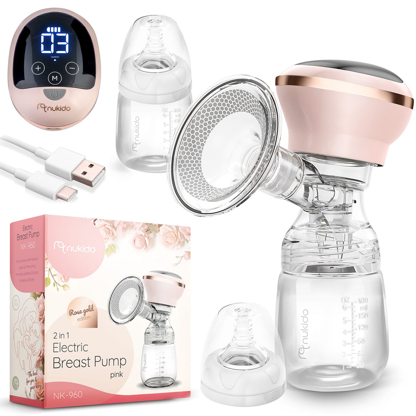 Nukido NK-960 three-phase electric breast pump