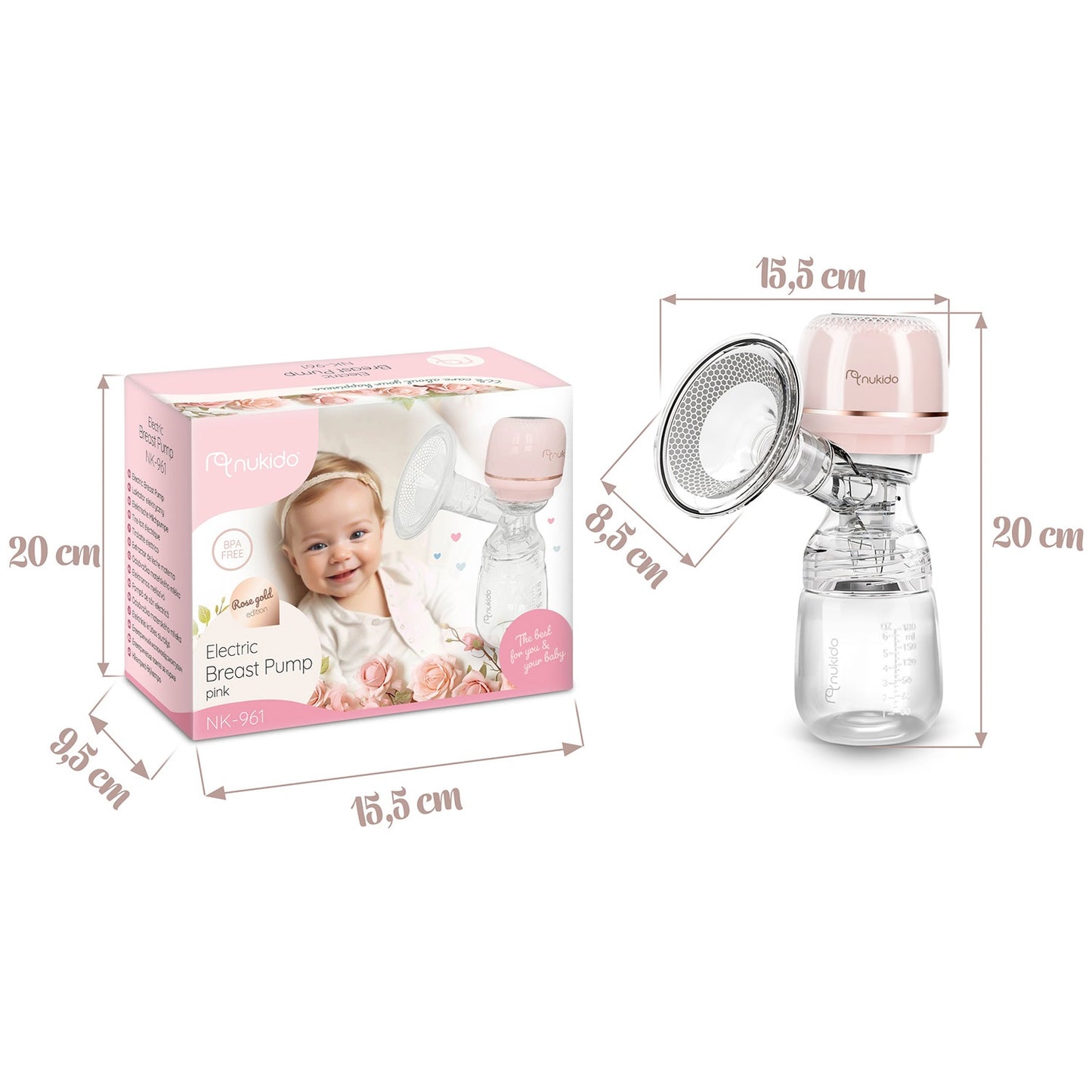 Nukido NK-961 three-phase electric breast pump