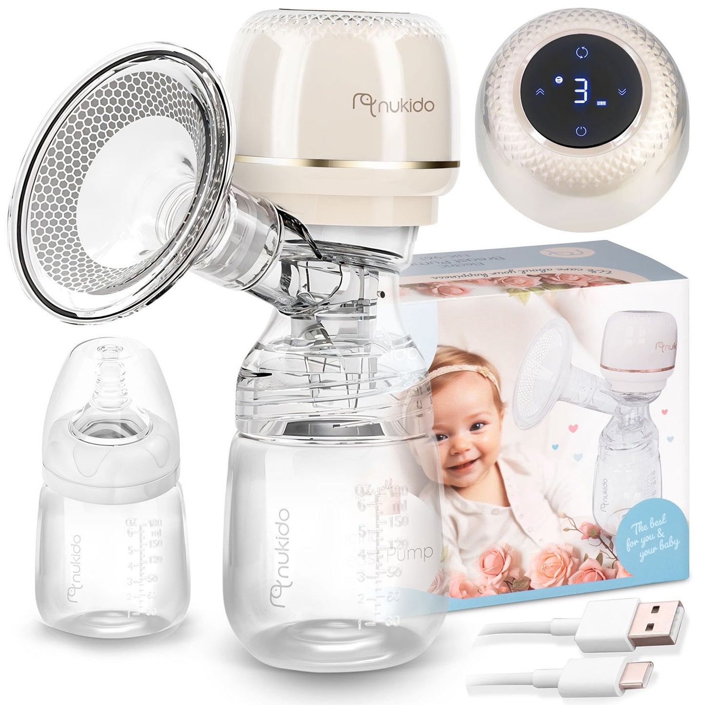 Nukido NK-961 three-phase electric breast pump