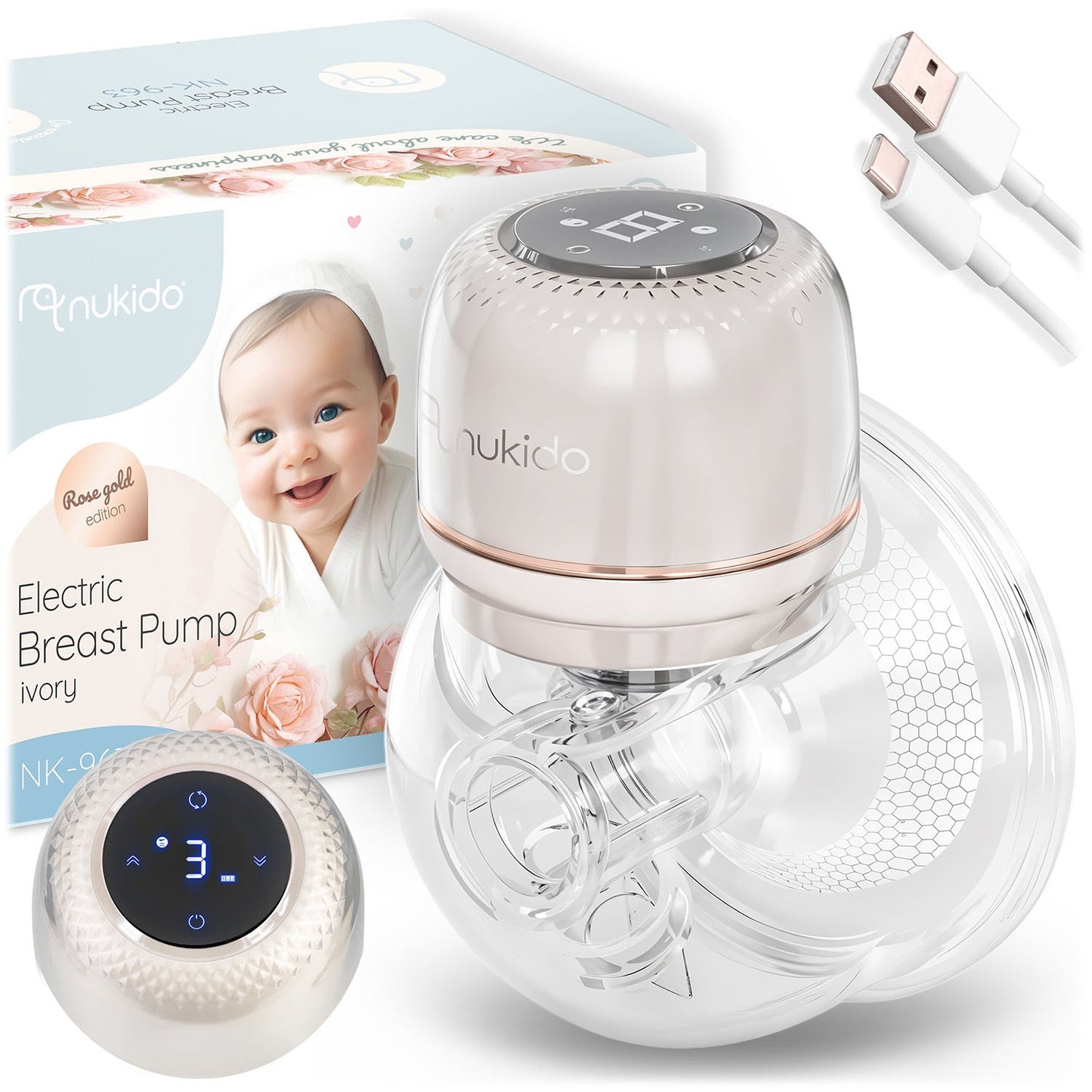 Nukido NK-963 three-phase electric breast pump