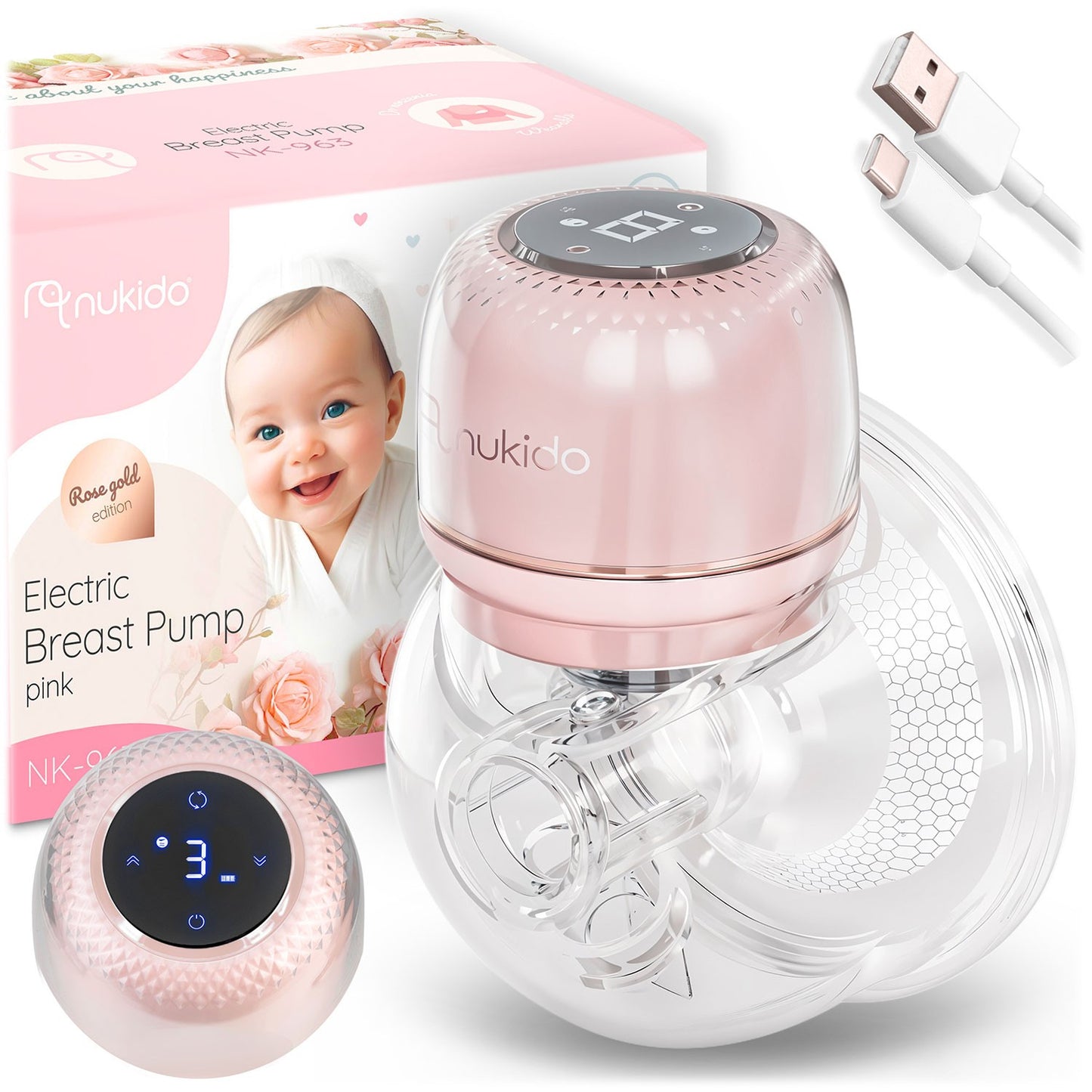 Nukido NK-963 three-phase electric breast pump