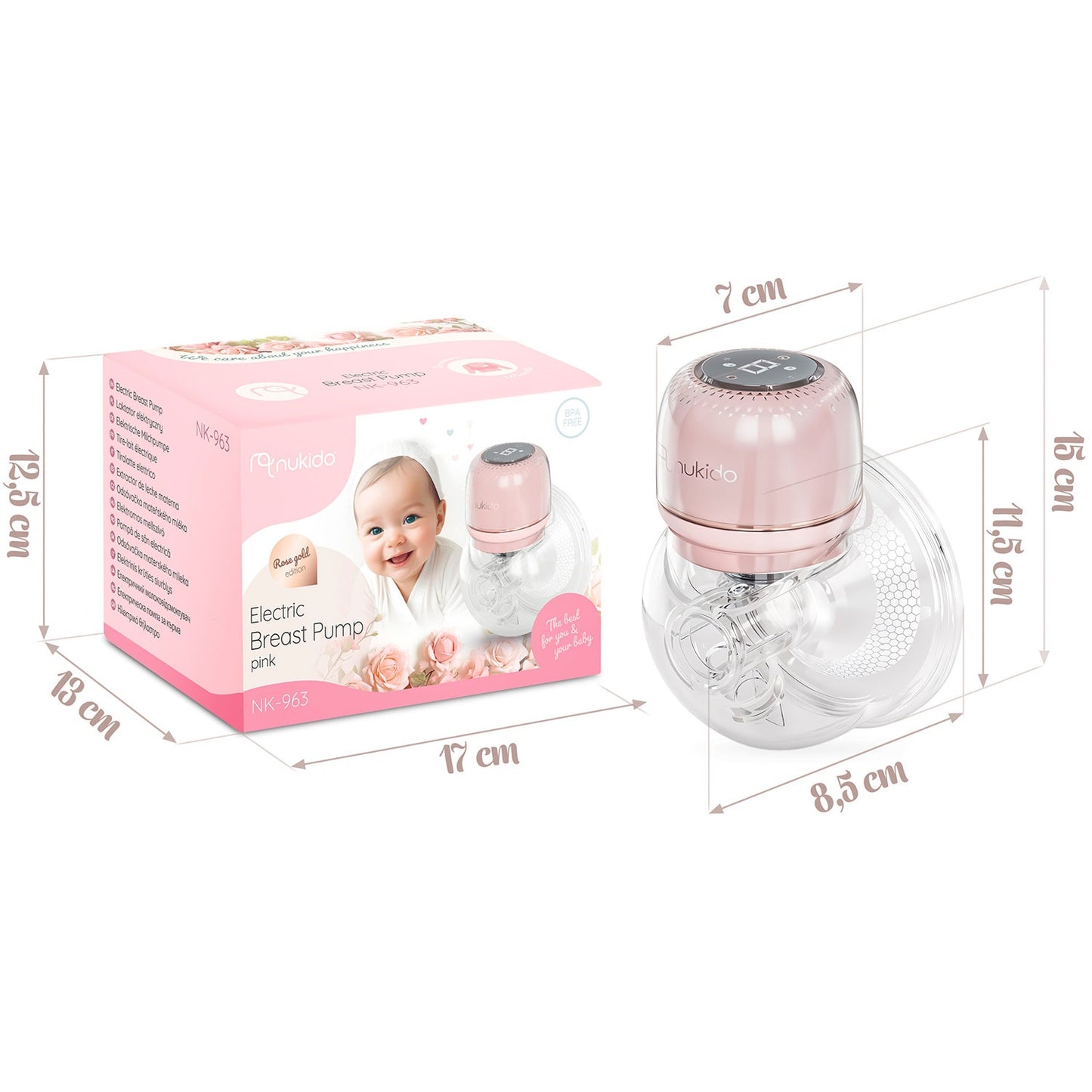 Nukido NK-963 three-phase electric breast pump