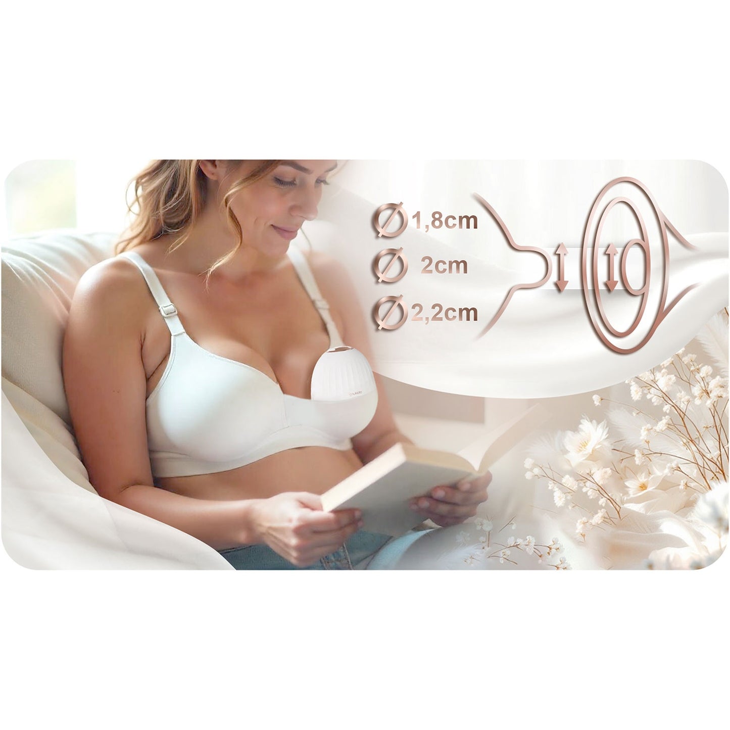 Nukido NK-964 three-phase electric breast pump