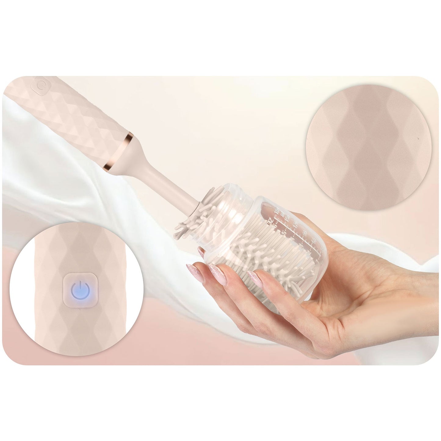 Nukido NK-978 electric brush for bottles and teats