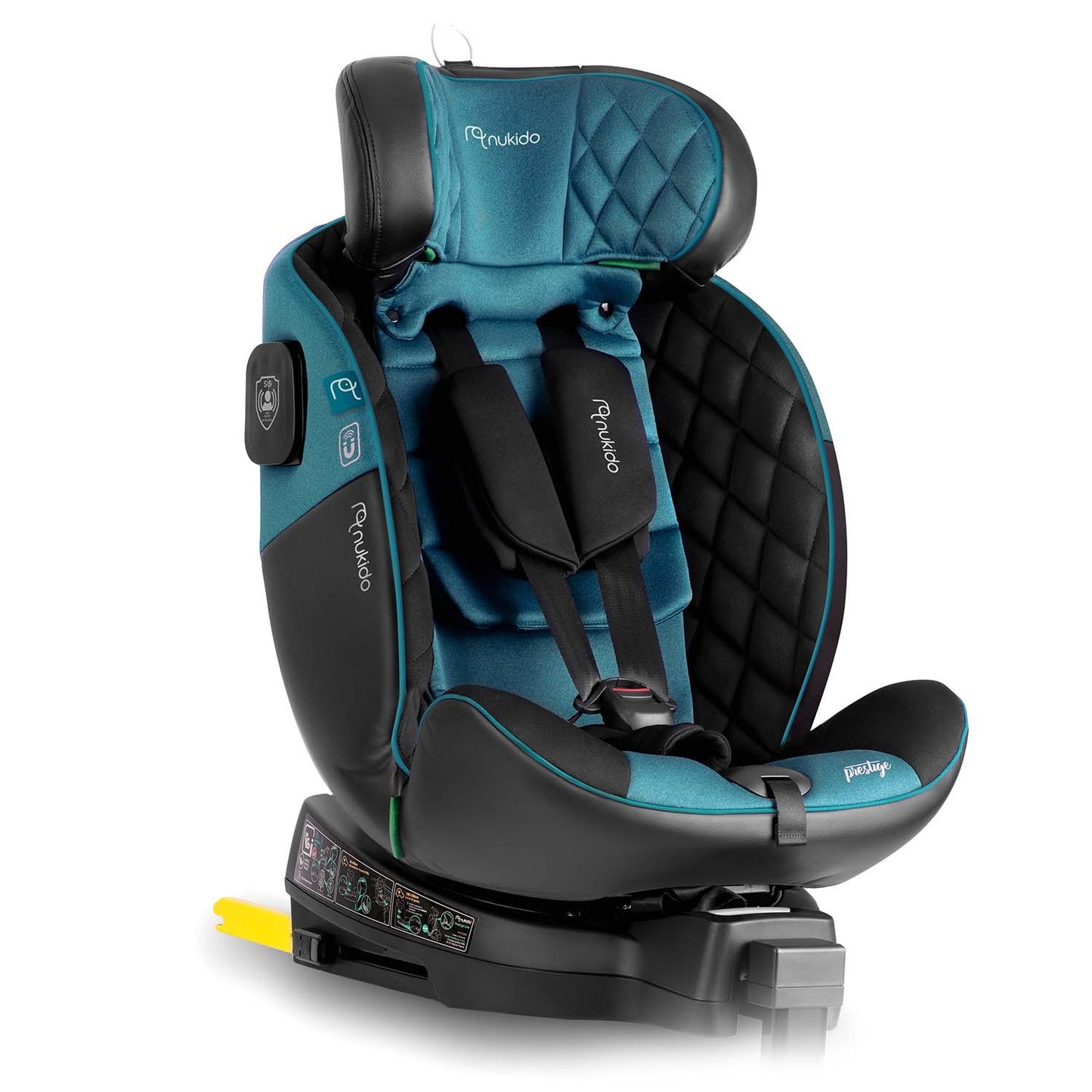 Nukido Prestige Line Car Seat Black/Blue 0-36kg ISOFIX