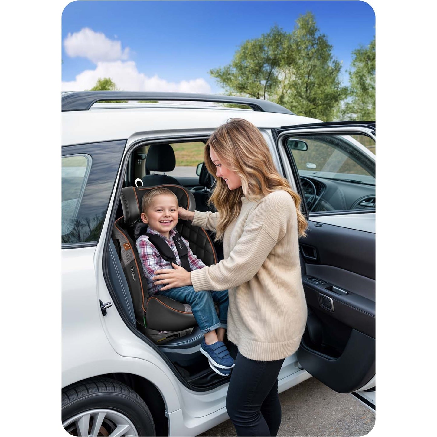 Nukido Prestige Line Car Seat Black/Grey 0-36kg ISOFIX
