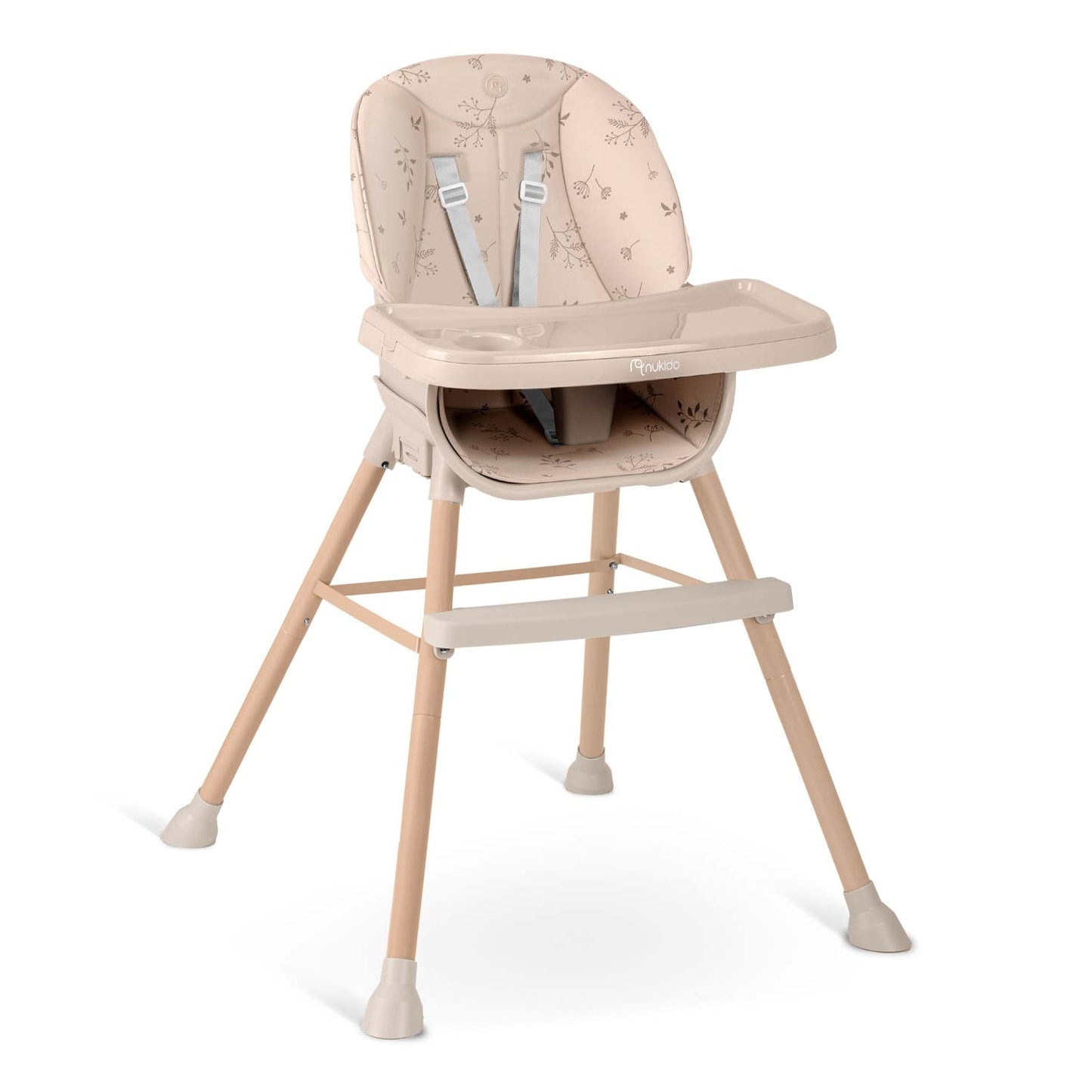 Nukido Tilo Beige Highchair