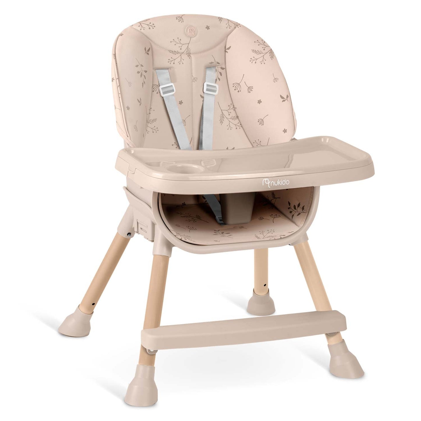 Nukido Tilo Beige Highchair