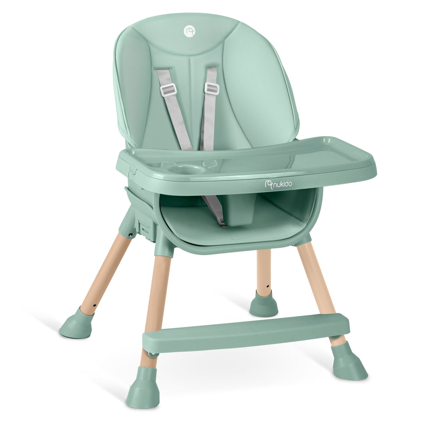 Nukido Tilo feeding chair, green