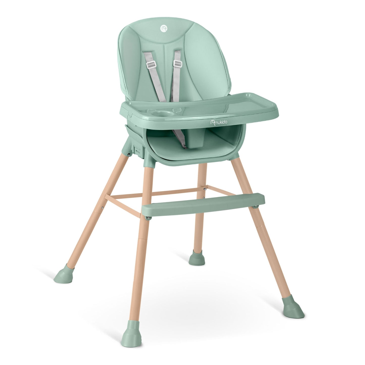 Nukido Tilo feeding chair, green