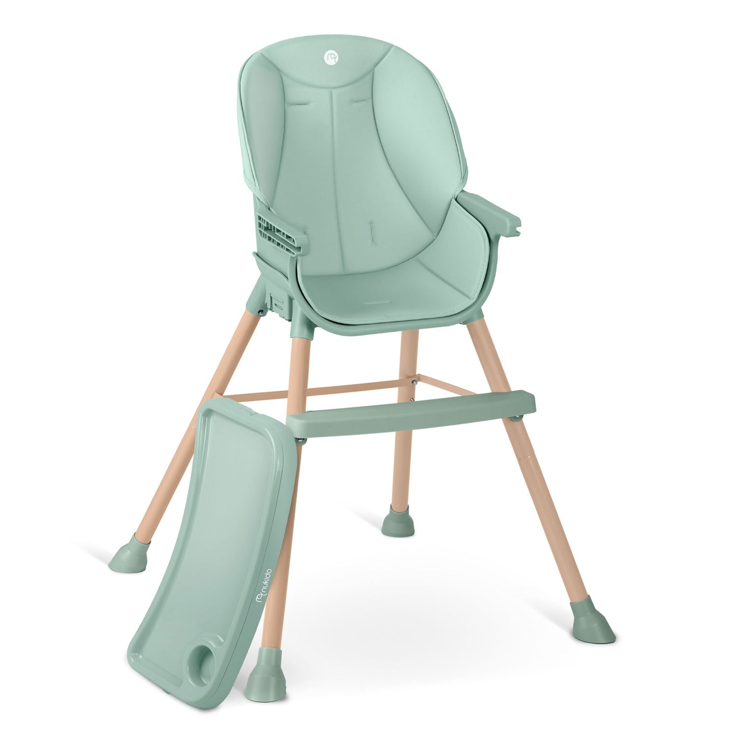 Nukido Tilo feeding chair, green