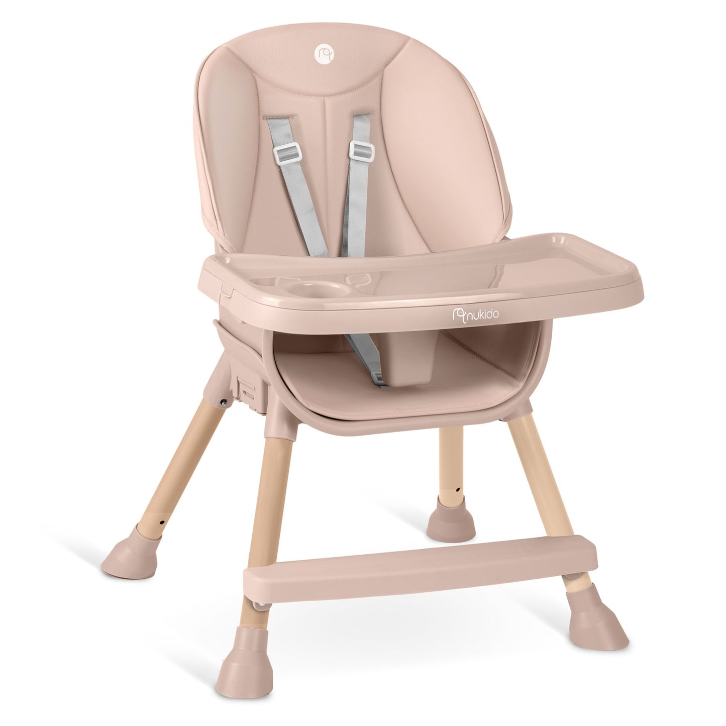 Nukido Tilo pink highchair