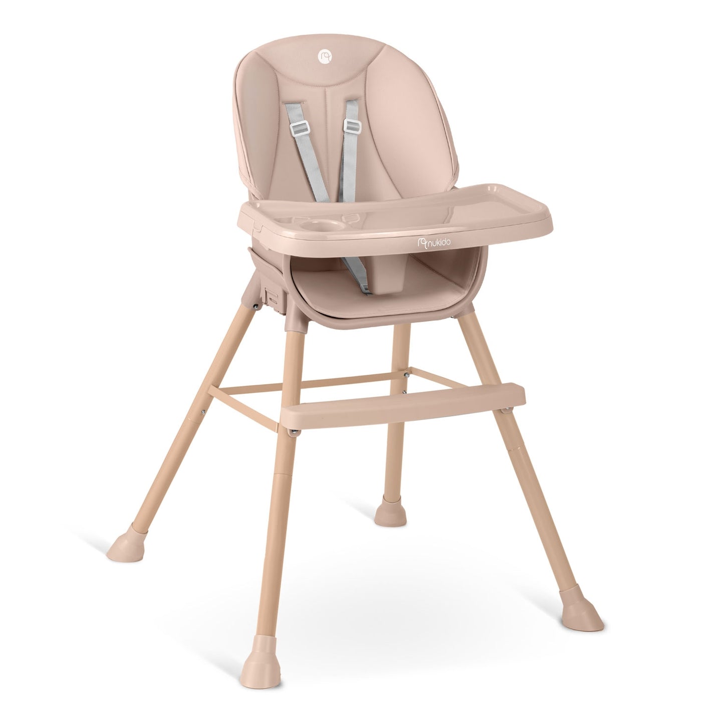 Nukido Tilo pink highchair