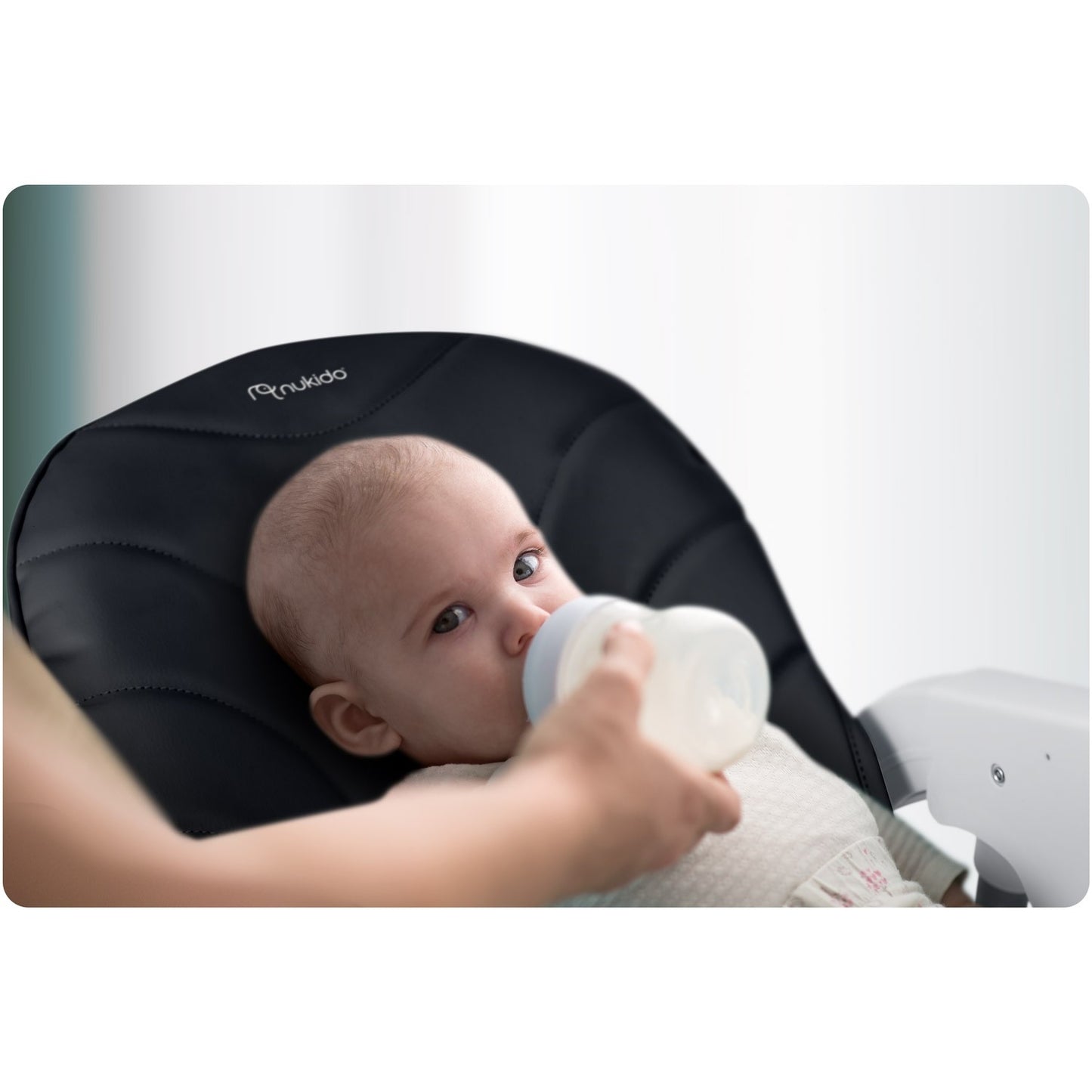 Nukido Tulo black highchair
