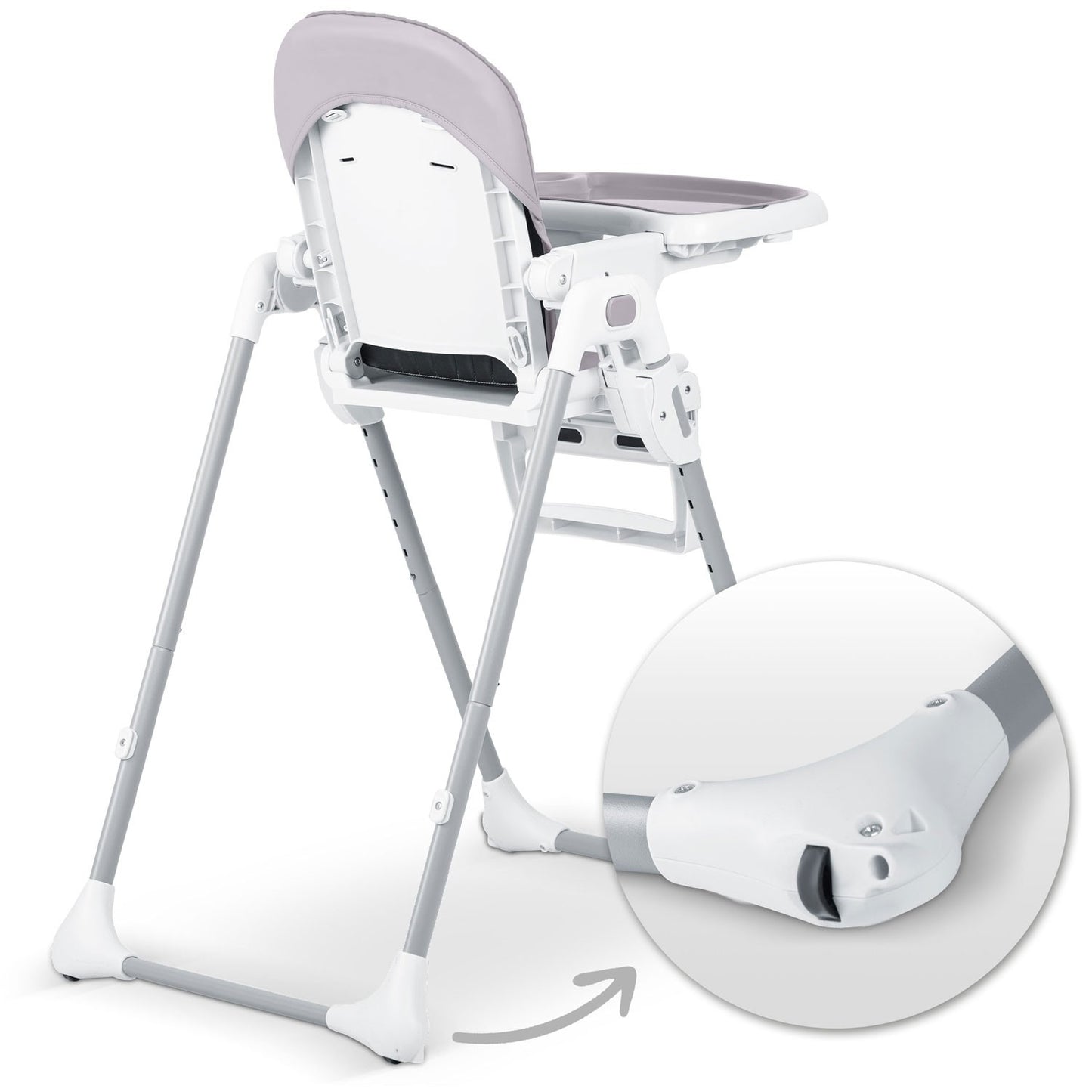 Nukido Tulo highchair, heather