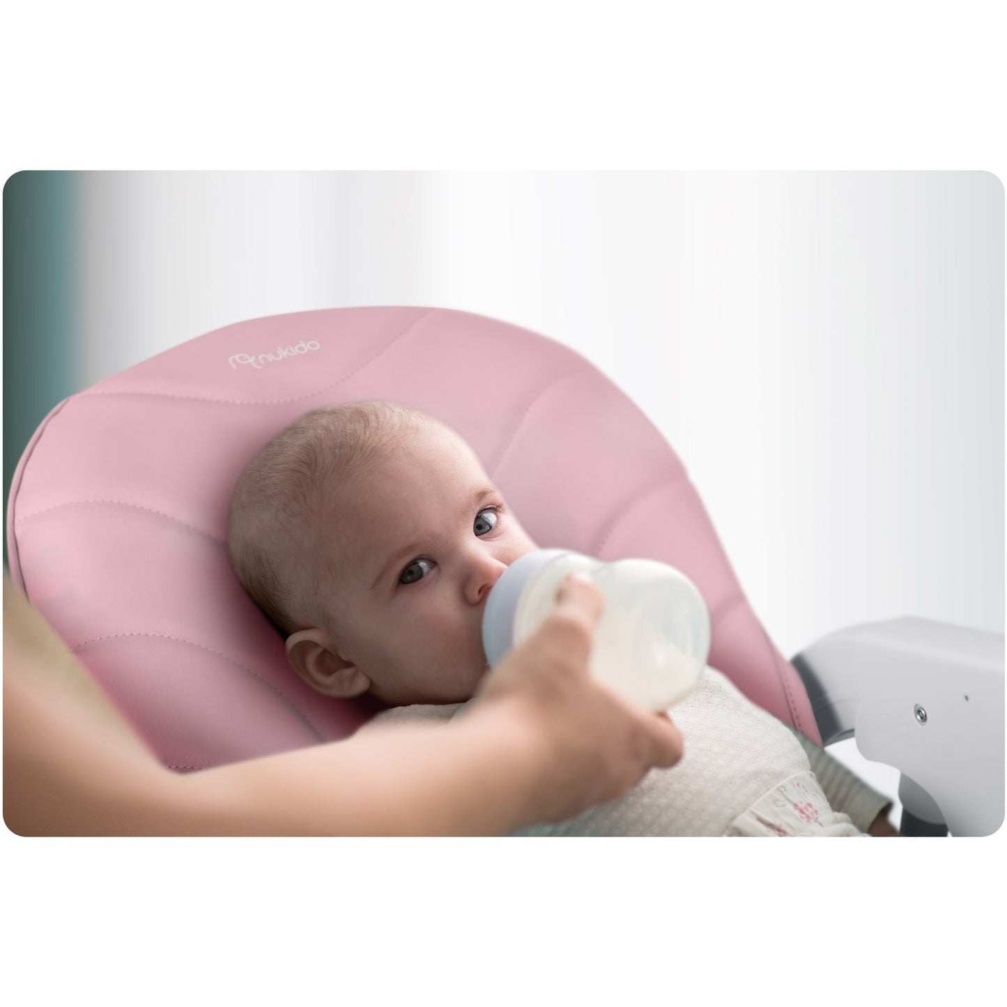 Nukido Tulo pink feeding chair