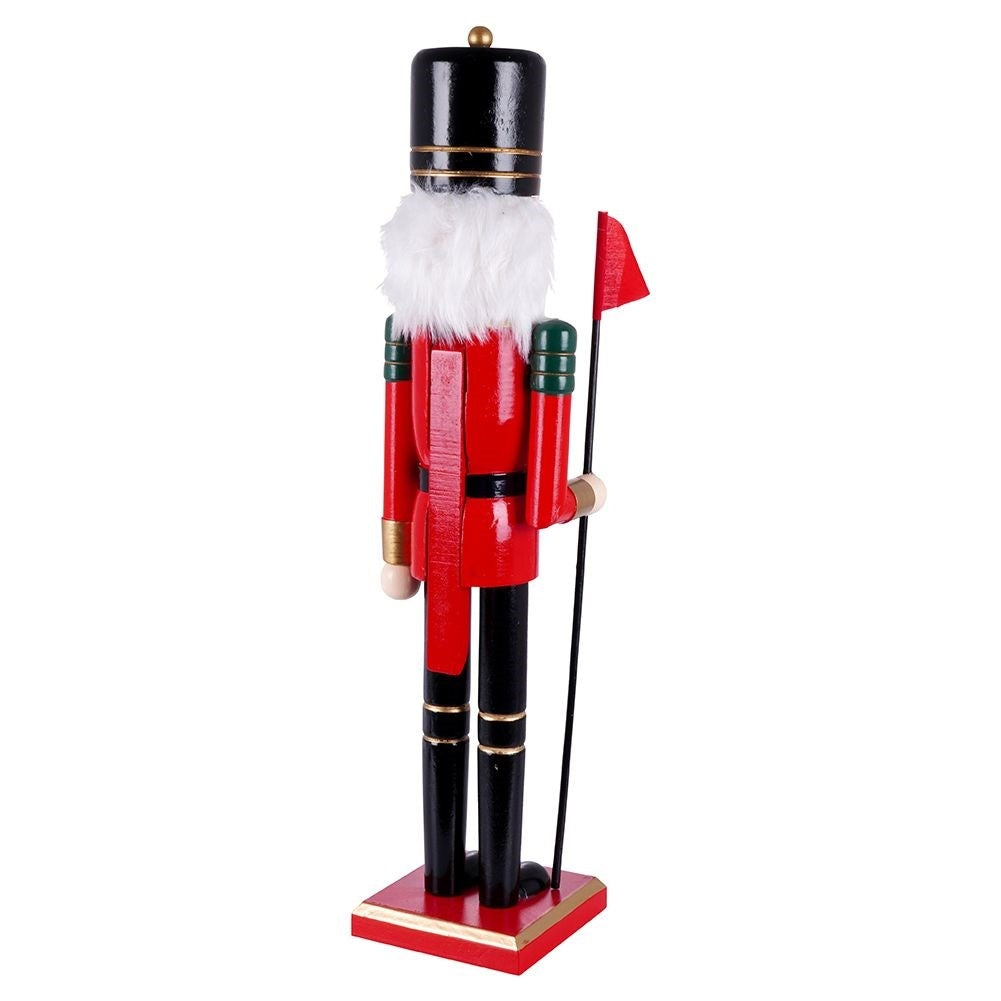 Nutcracker Christmas decoration 51 cm: Elegant wooden design