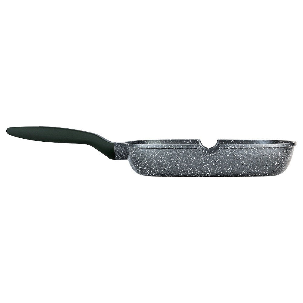 OLEA 28 cm square granite grill pan
