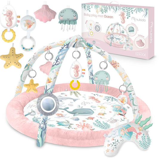 Ocean Nukido Interactive Play Mat - Pink
