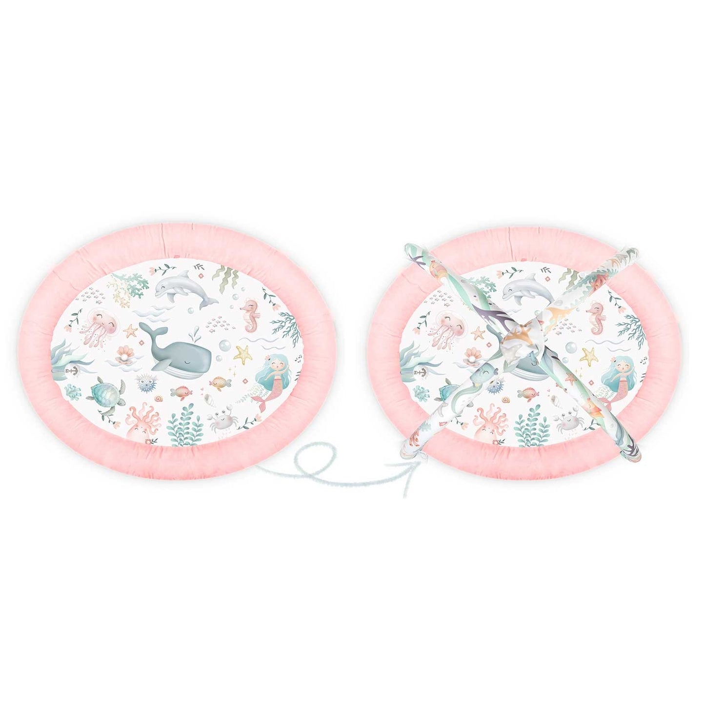 Ocean Nukido Interactive Play Mat - Pink