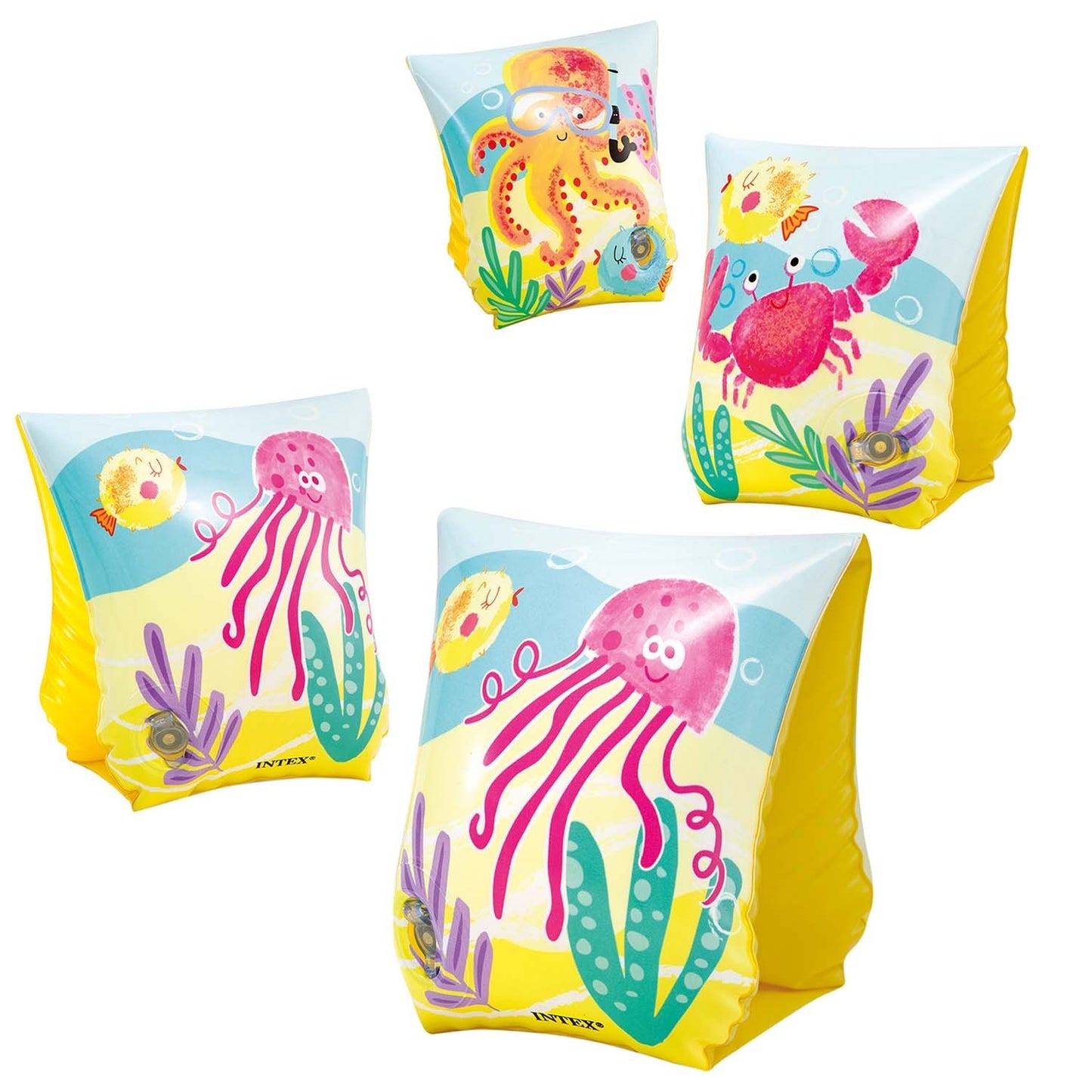 Octopus swimming sleeves 23 x 15 cm INTEX 58652