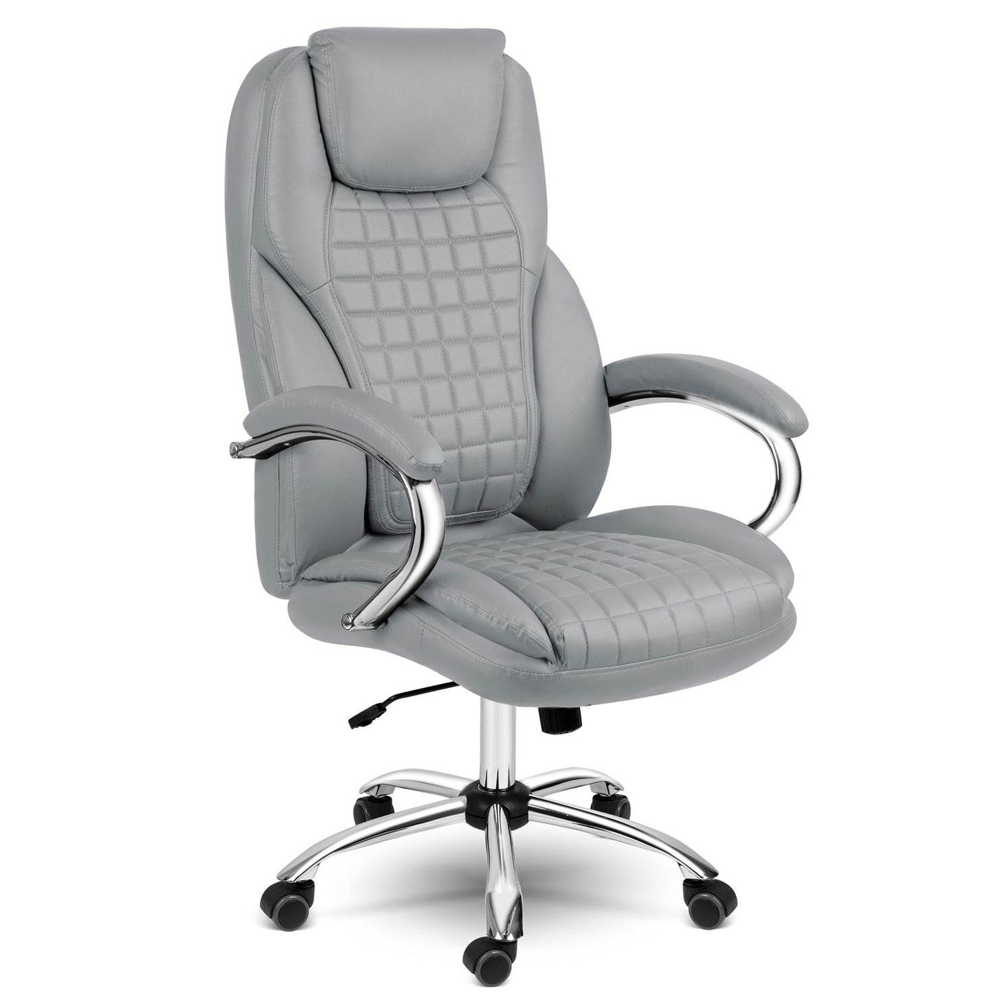 Office chair Sofotel Batory - light grey
