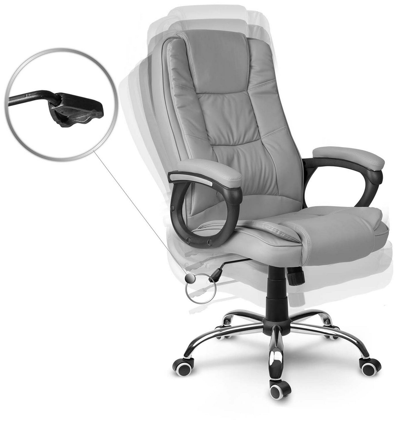Office chair Sofotel Porto - Grey
