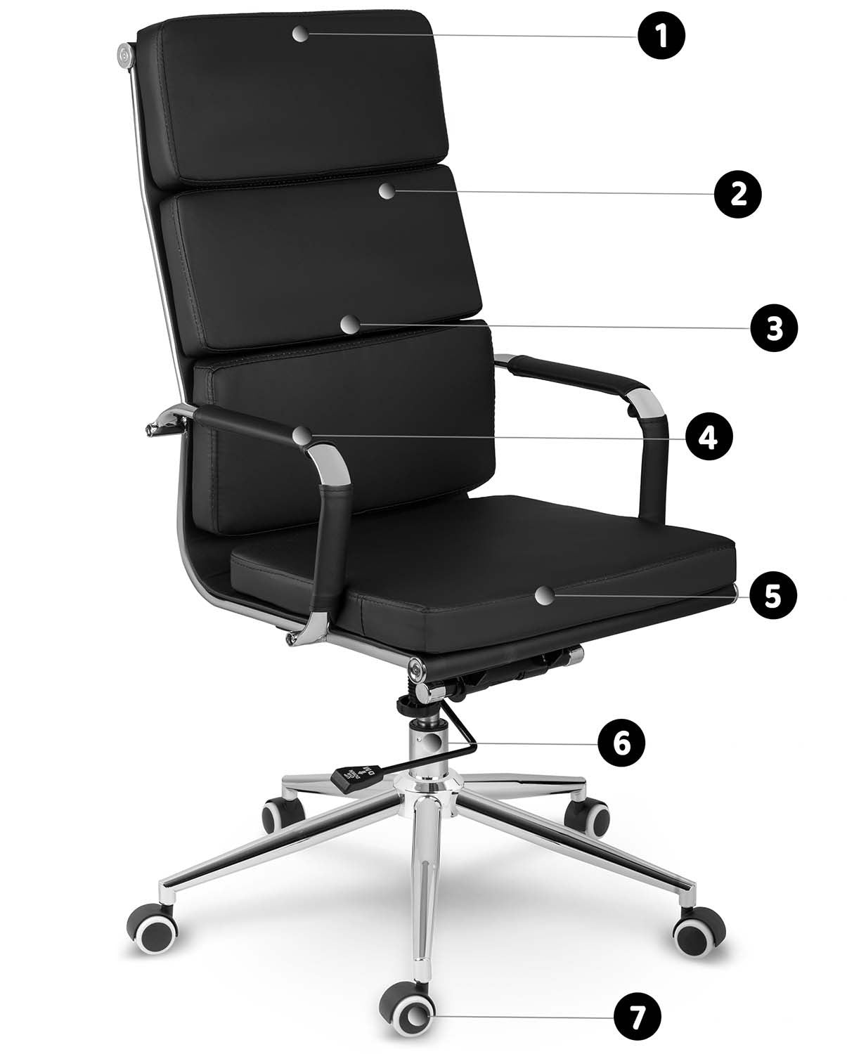 Office chair Sofotel Ryokan black