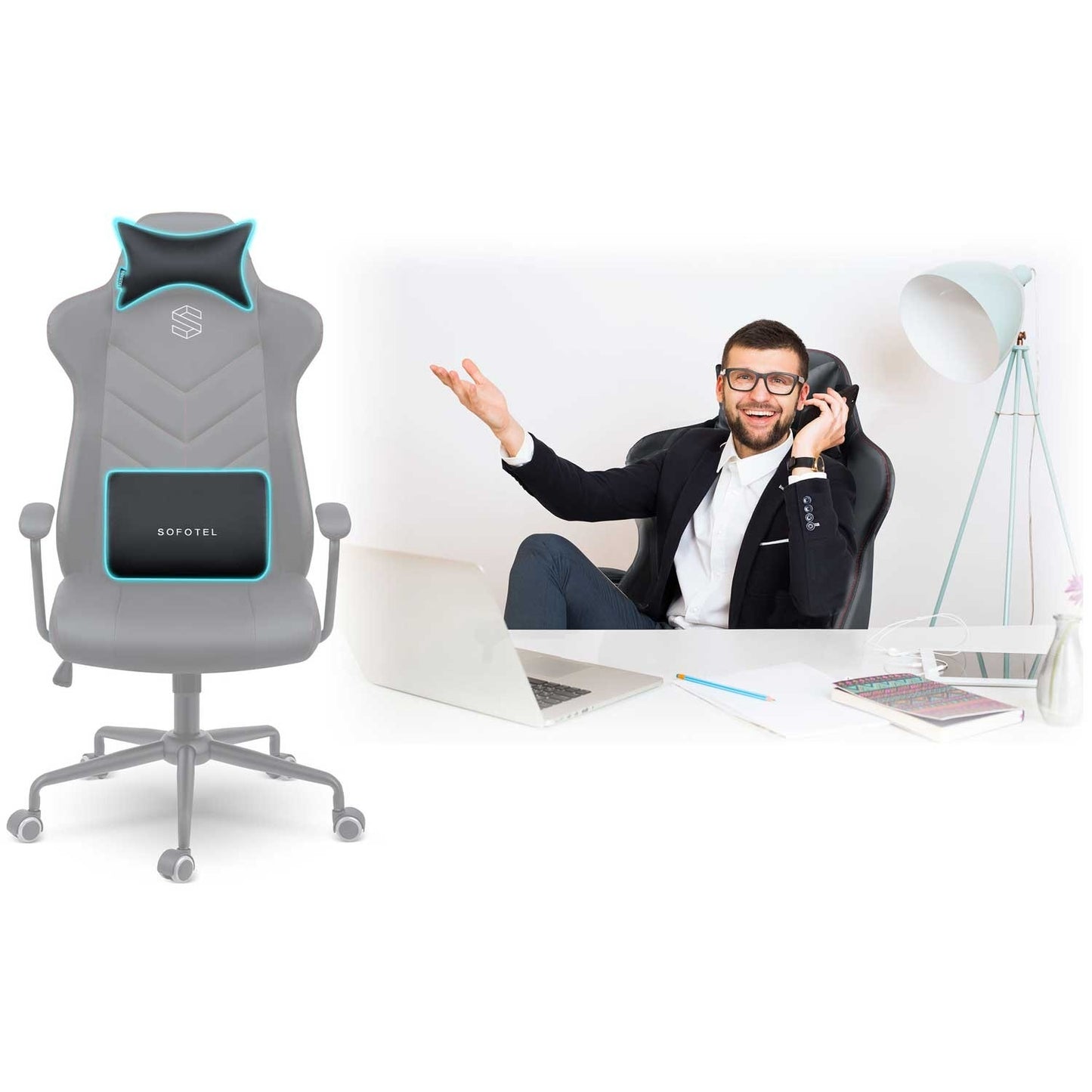 Office chair Sofotel Verona - Black - 2580