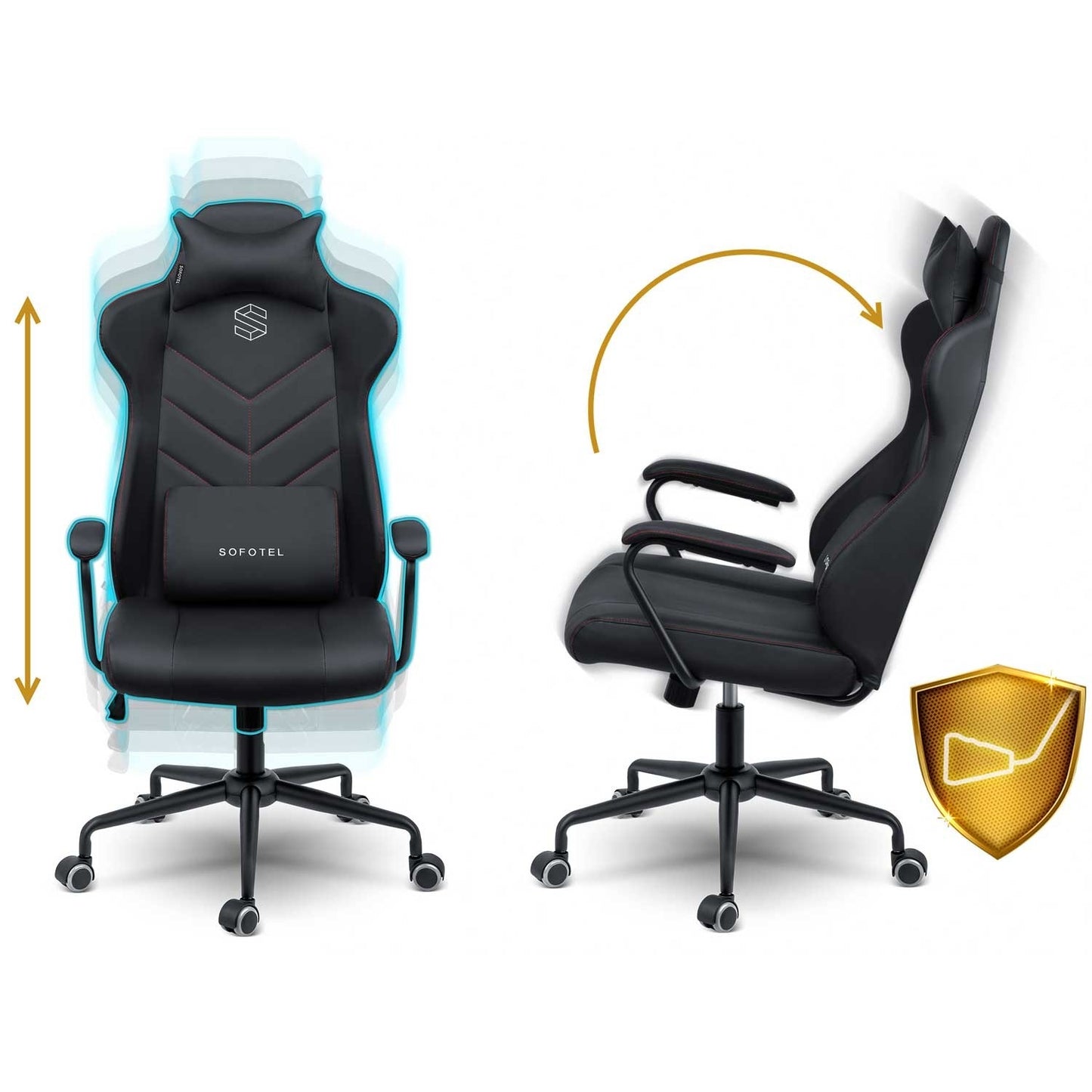 Office chair Sofotel Verona - Black - 2580