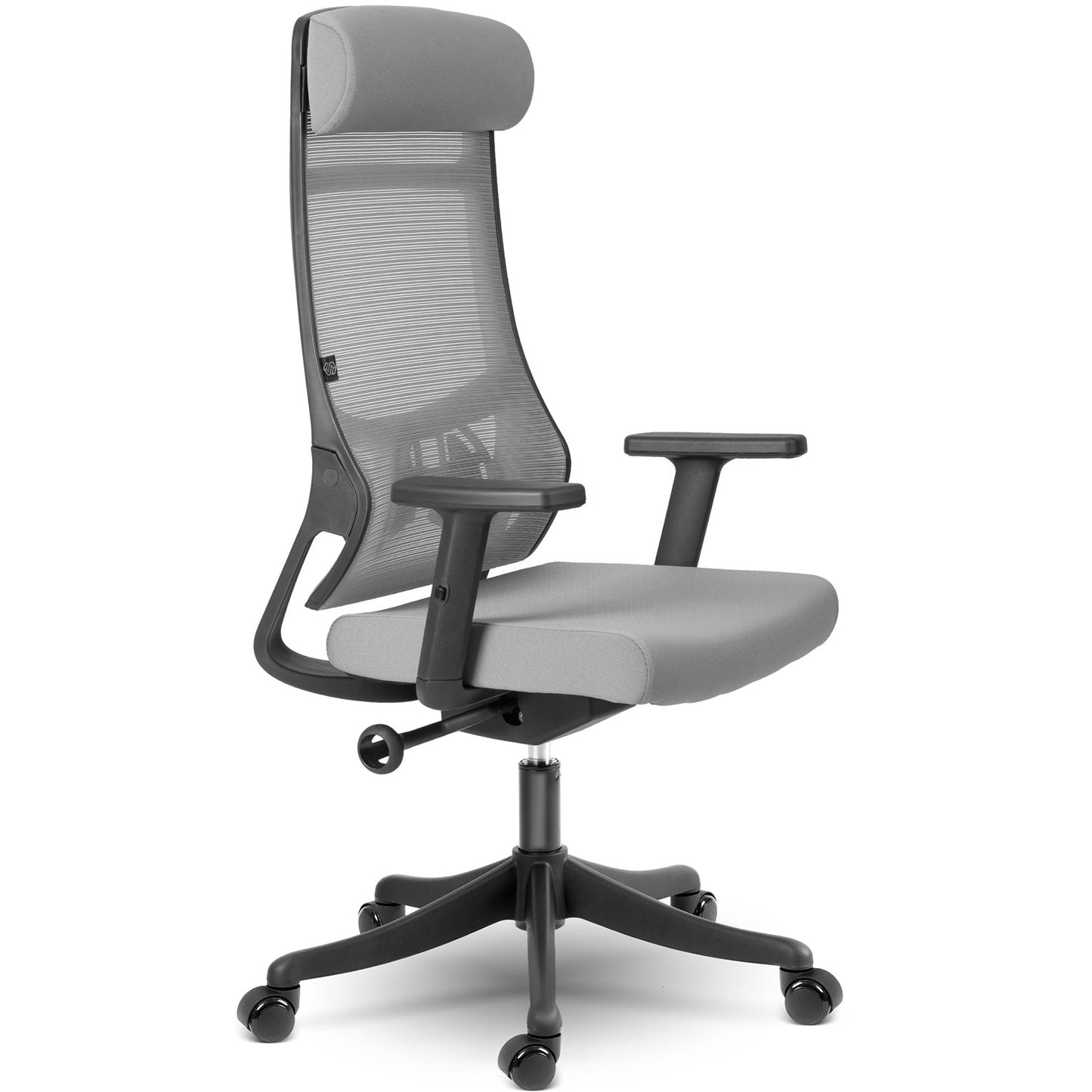 Office chair in micromesh Sofotel Brema gray