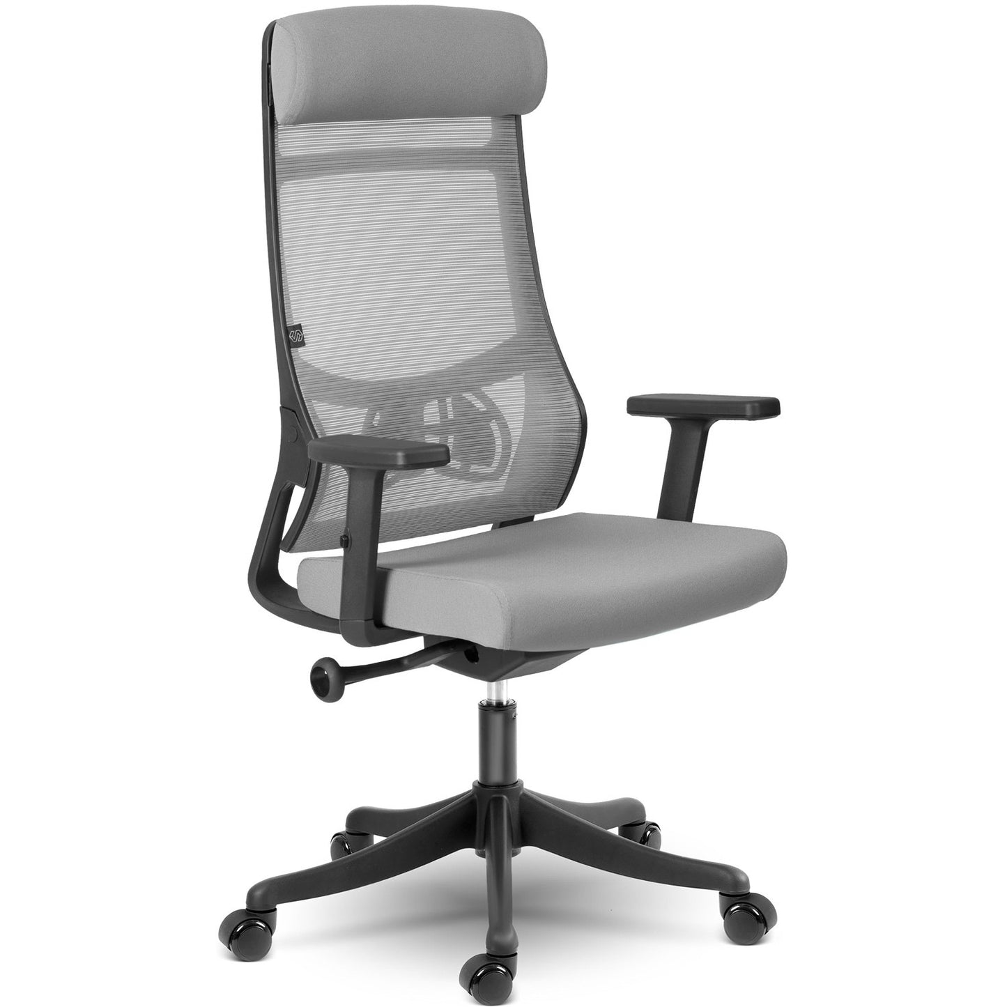Office chair in micromesh Sofotel Brema gray