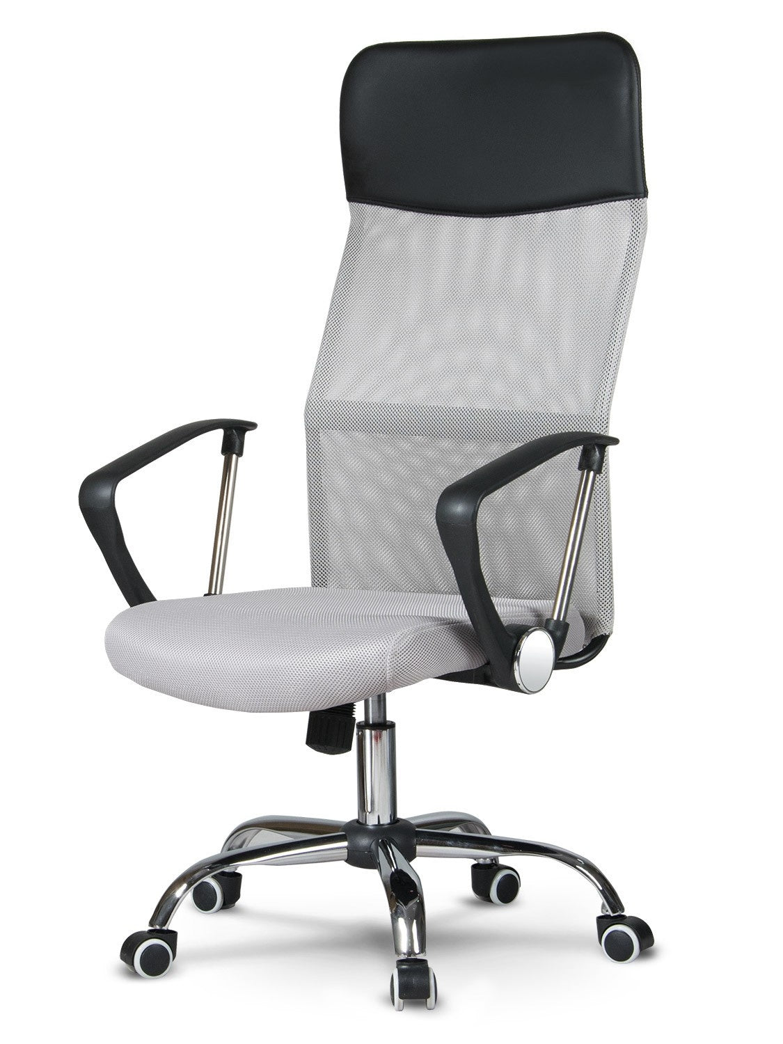 Office chair in micromesh Sofotel Sydney light grey