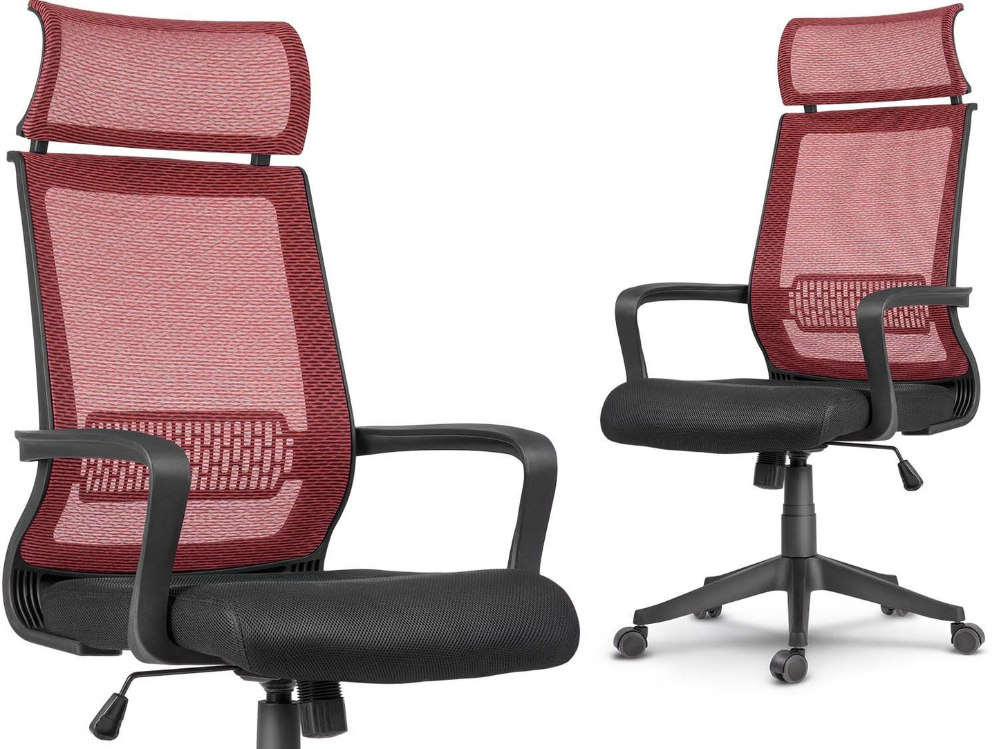 Office chair, micro mesh swivel chair, Nosberg - TILT mechanism