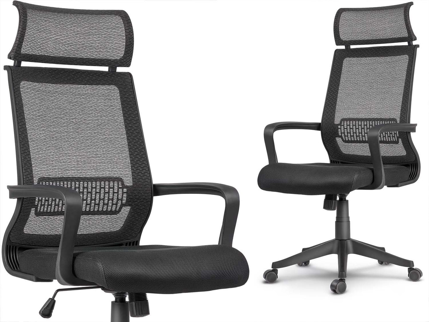 Office chair, micro mesh swivel chair, Nosberg - TILT mechanism