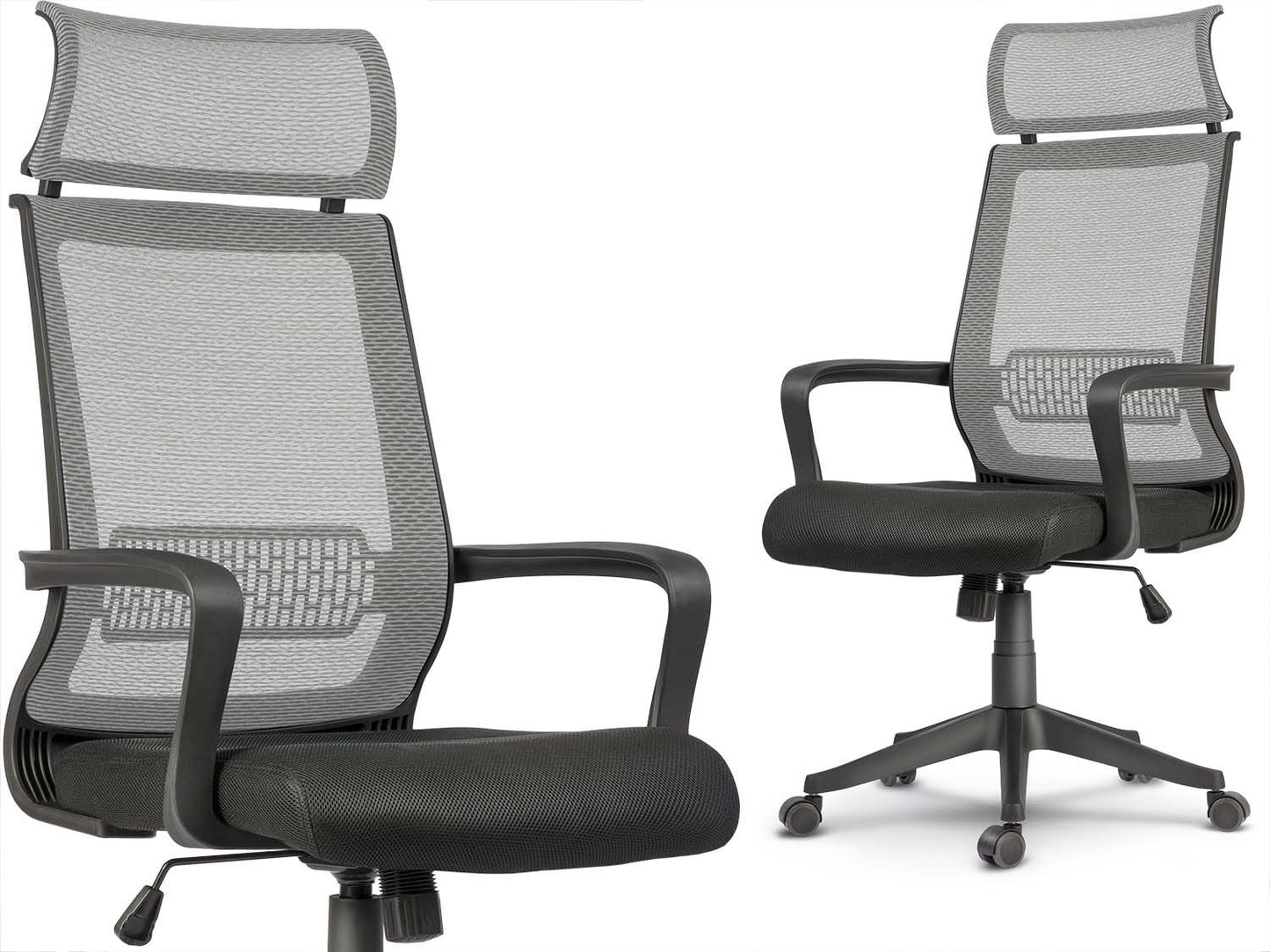 Office chair, micro mesh swivel chair, Nosberg - TILT mechanism