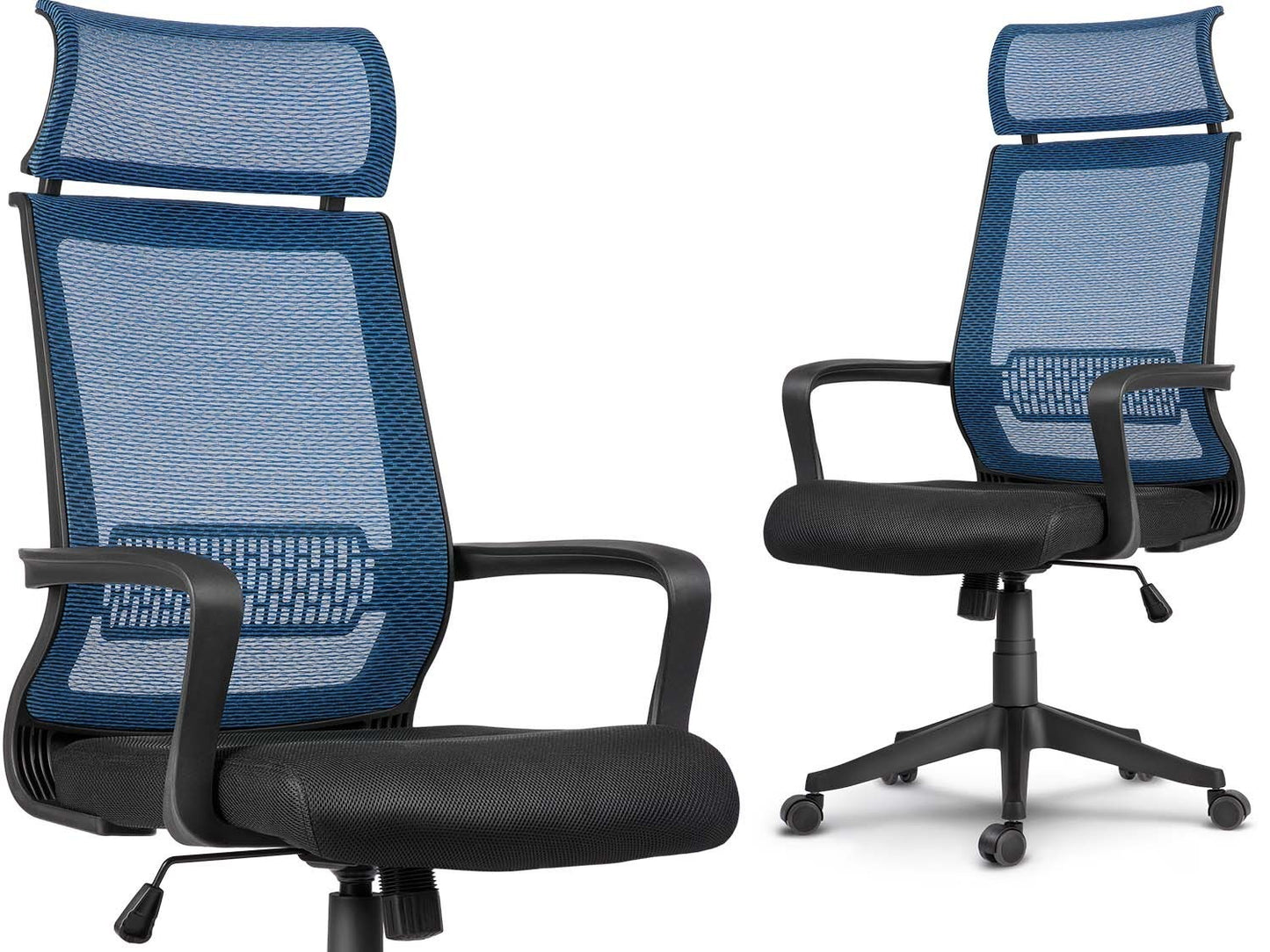 Office chair, micro mesh swivel chair, Nosberg - TILT mechanism