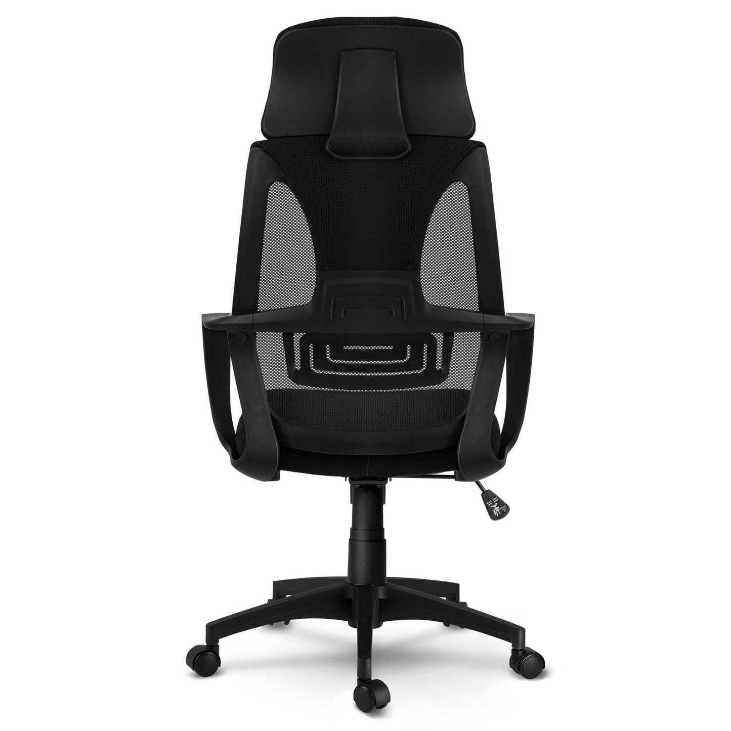 Office chair with micro mesh Praga - black