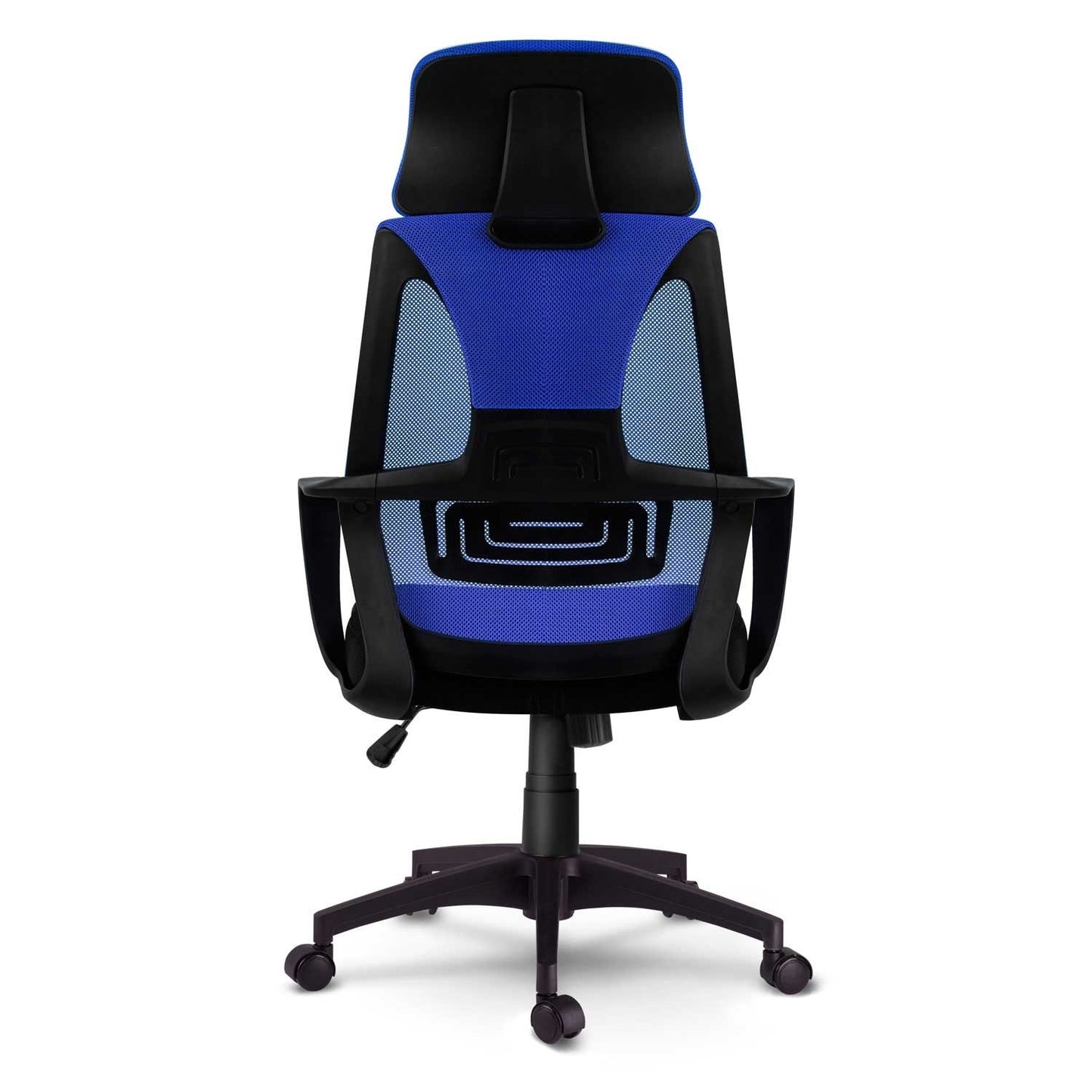 Office chair with micro mesh, Praga - blue