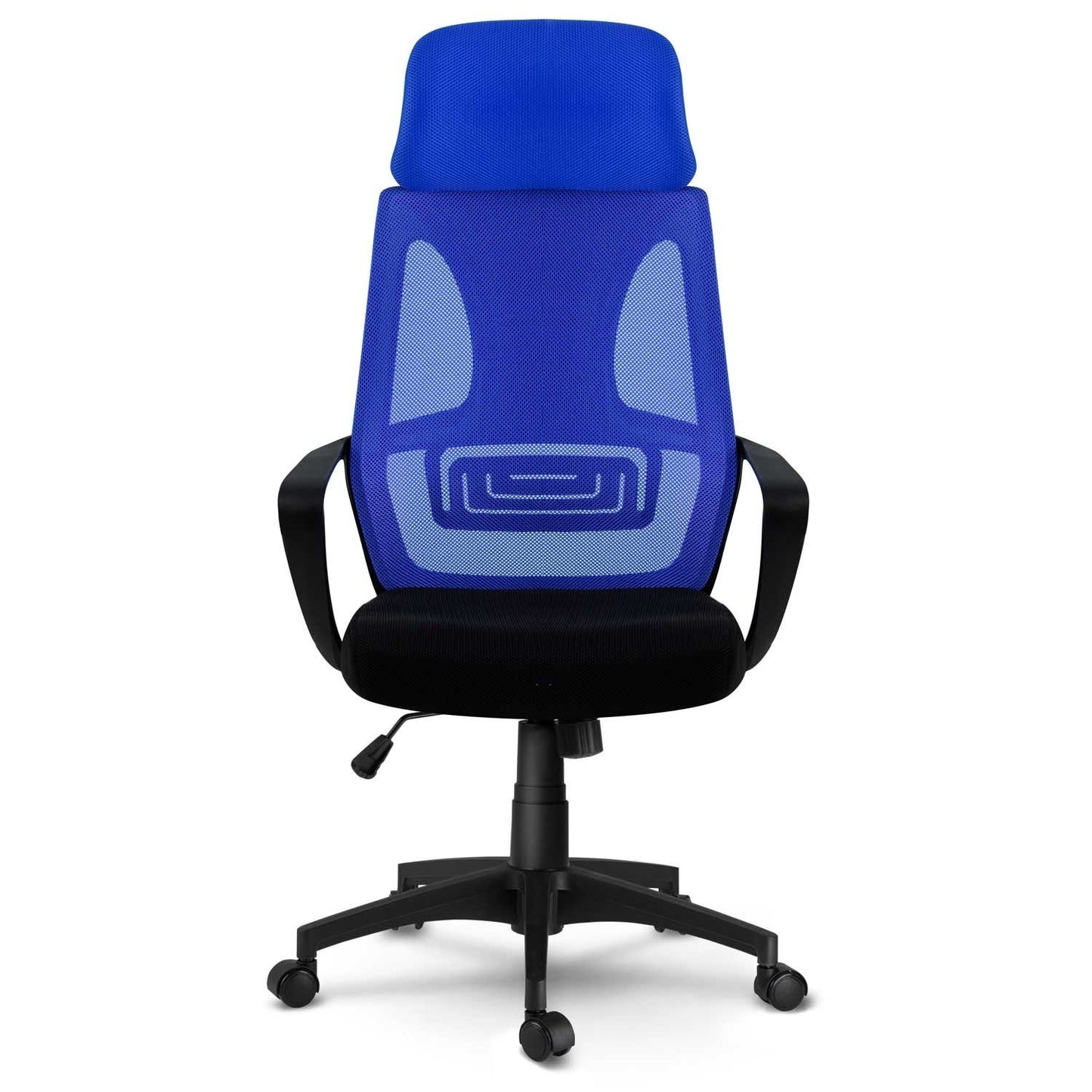 Office chair with micro mesh, Praga - blue