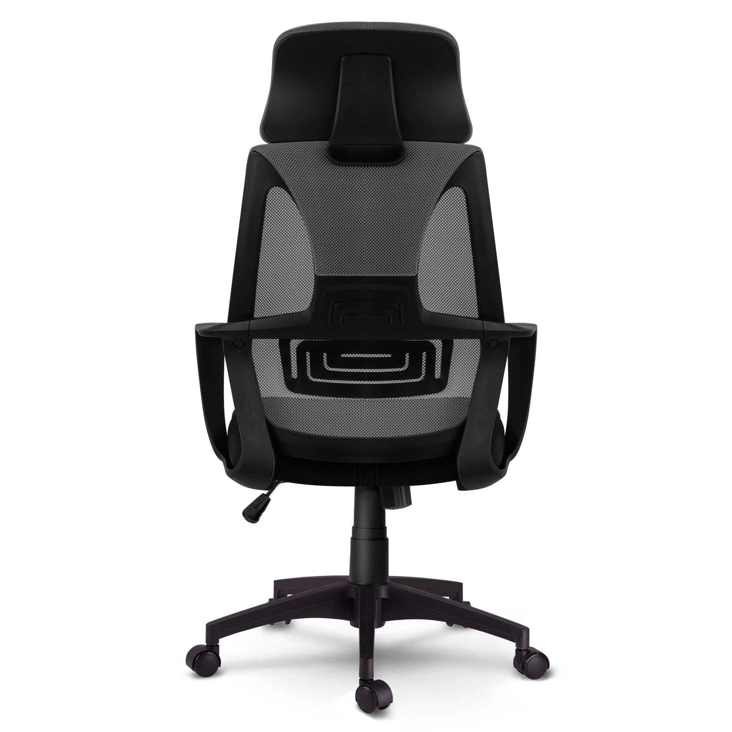 Office chair with micro mesh Praga - gray