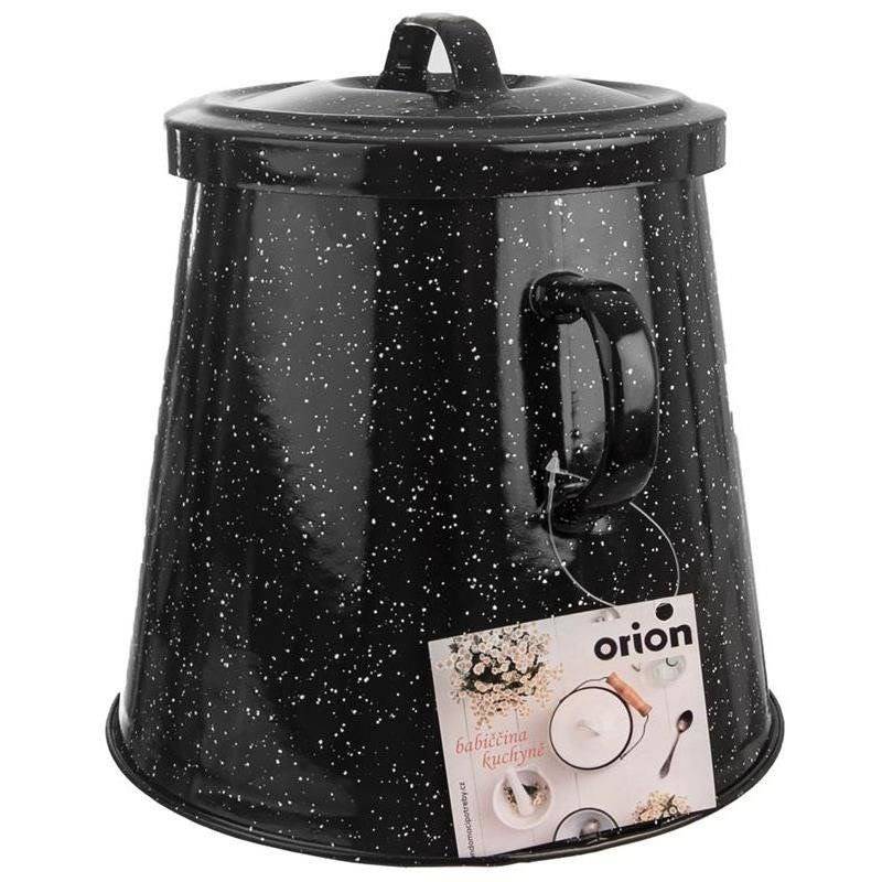 Onion and garlic container, enameled, 5 l