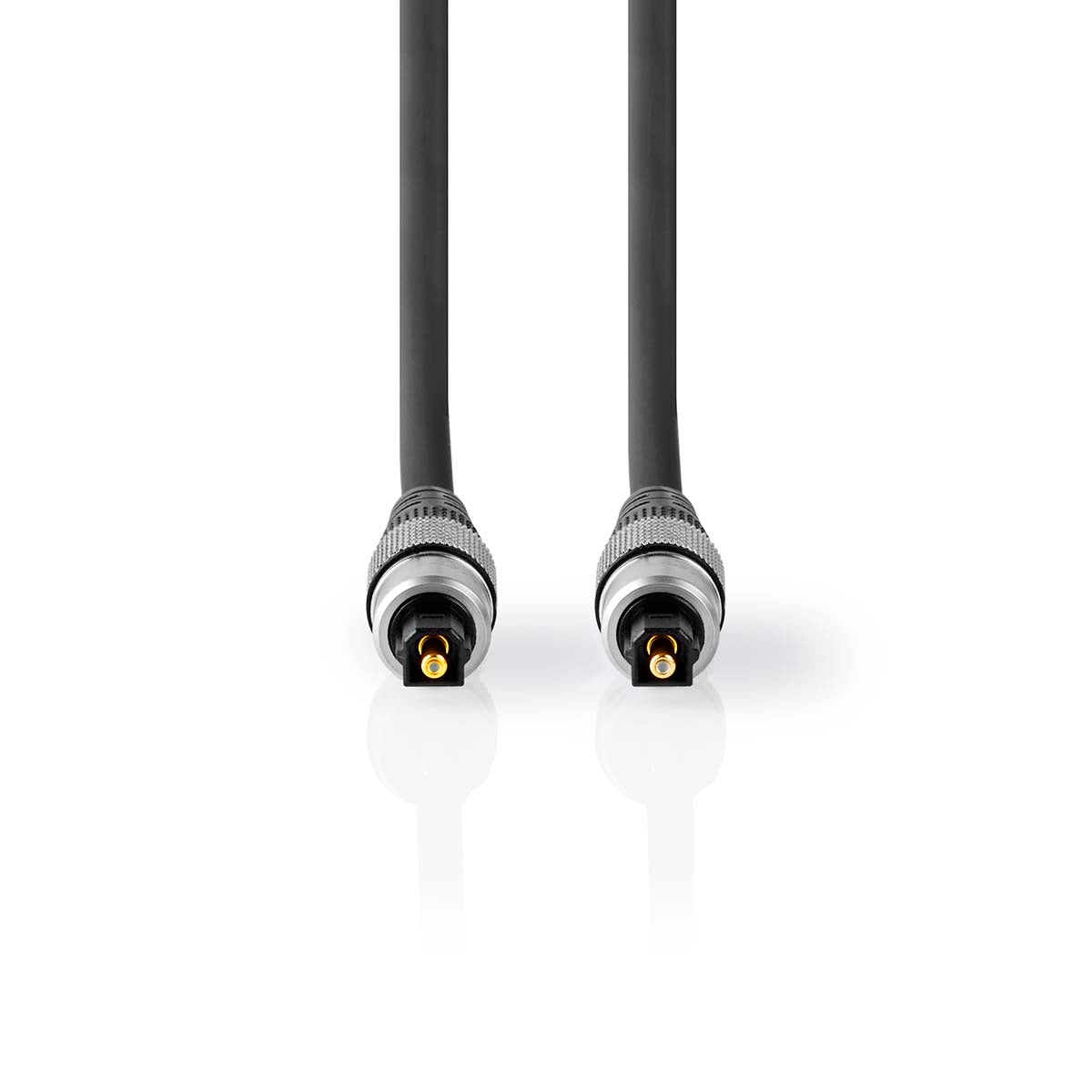 Optical audio cable | TosLink Male | TosLink Male | 10.0 m | Round | PVC | Anthracite | Box